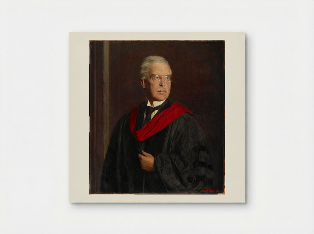 Portrait of Professor Kuno Francke - Ignaz Marcel Gaugengigl - Poster