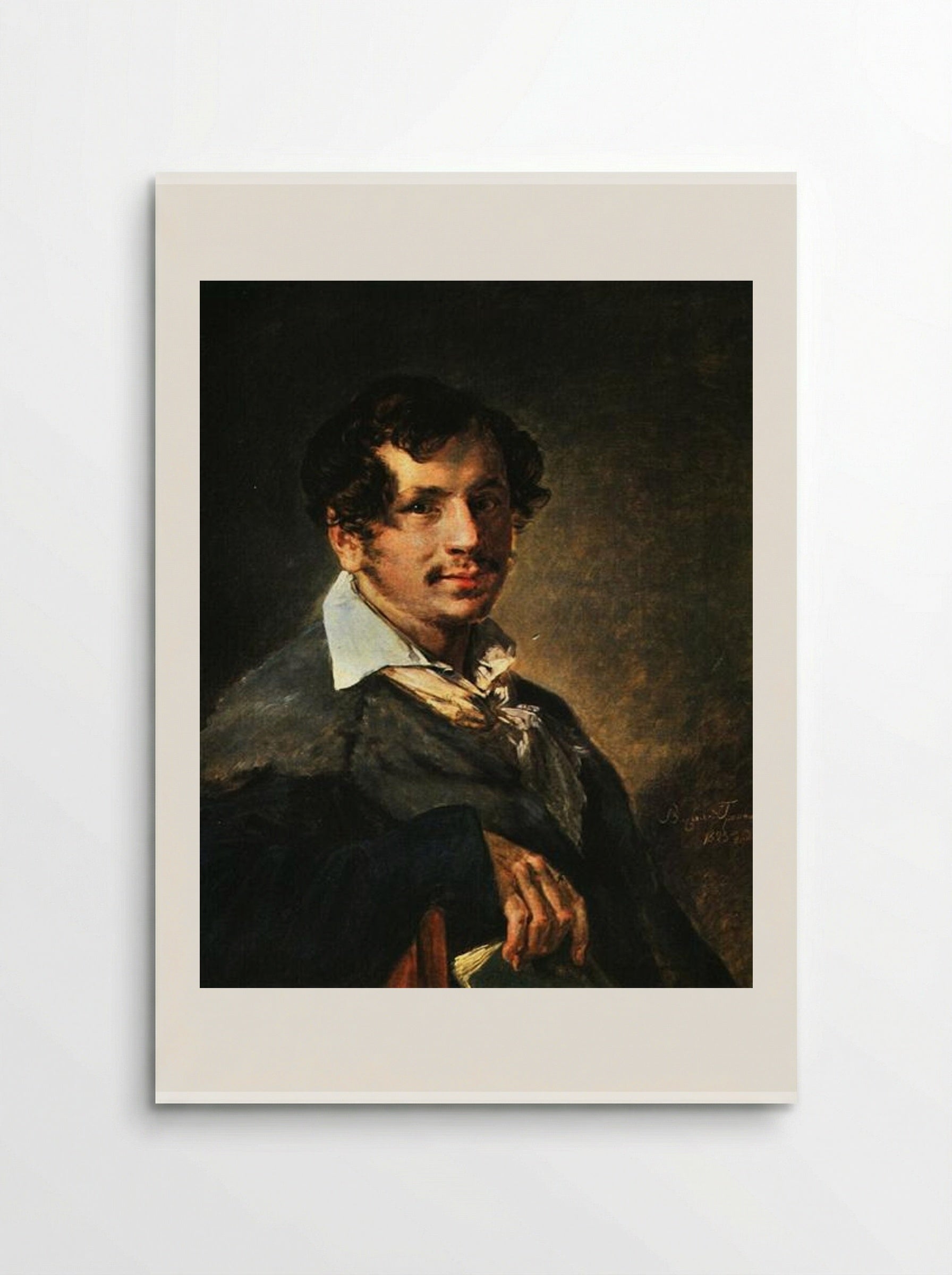 Portrait of Pyotr Bulakhov - Vasily Tropinin - Poster