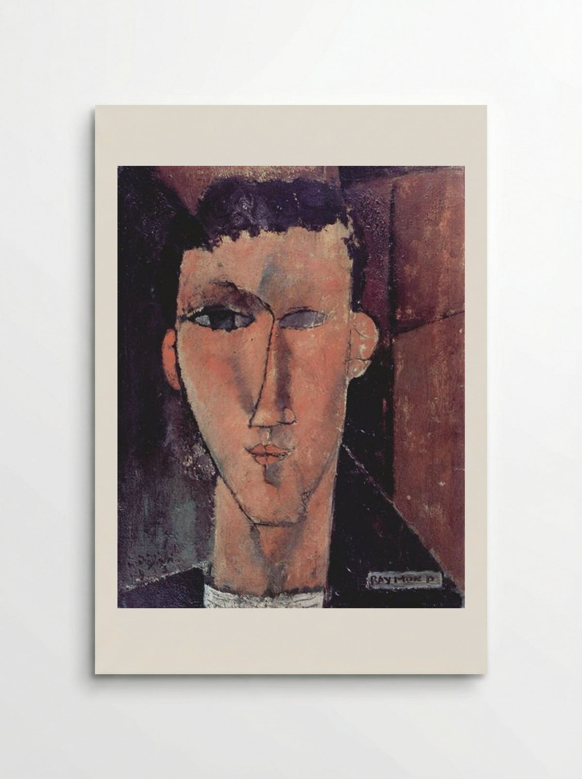 Portrait of Raymond - Amedeo Modigliani - Poster