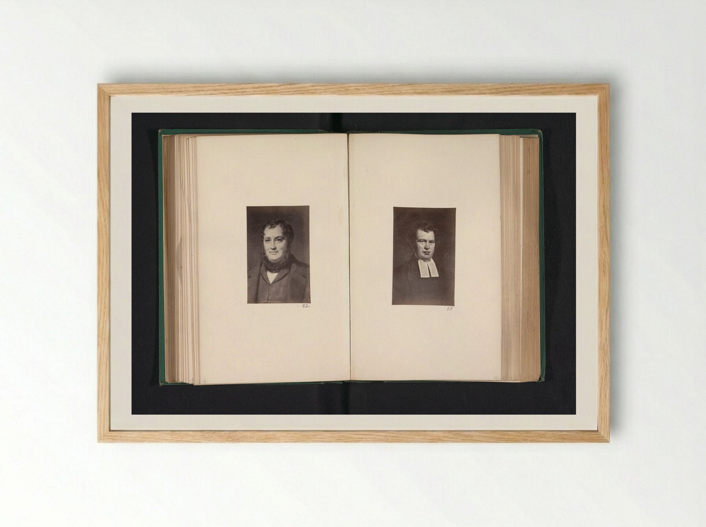 Portrait of Robert Baird - Thomas Annan - Framed Print Wood