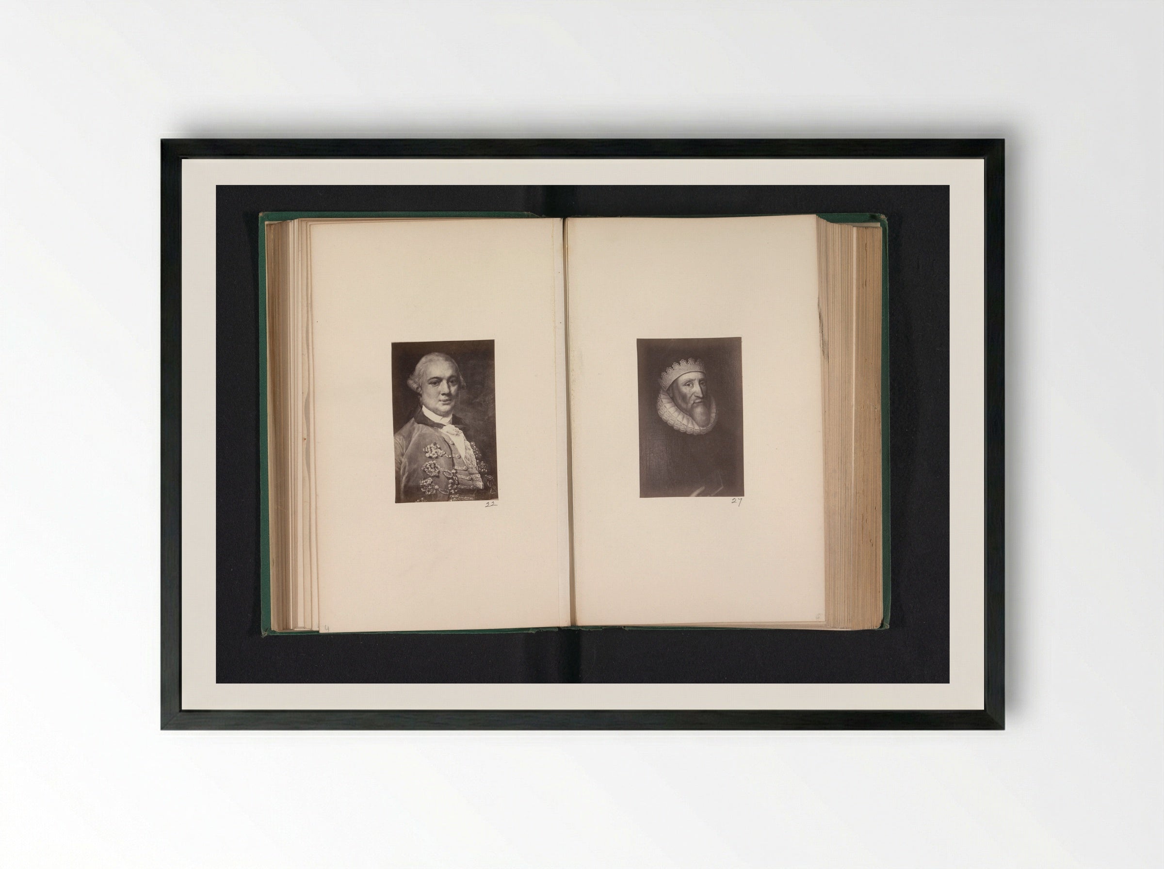 Portrait of Robert Bell - Thomas Annan - Framed Print Black