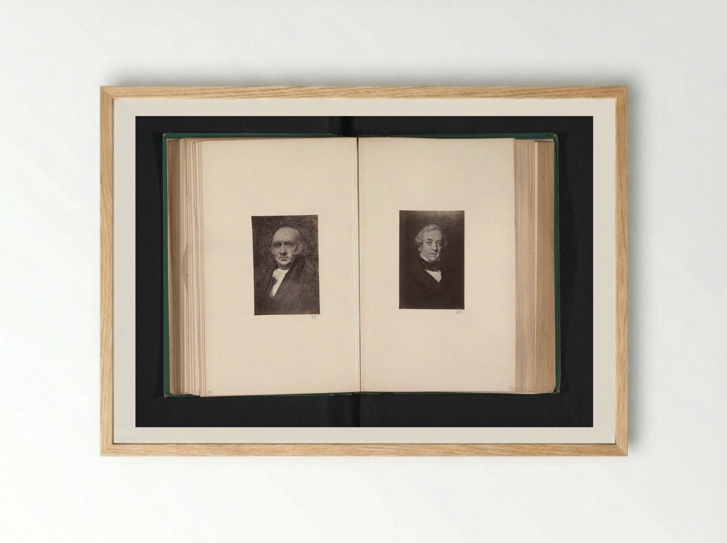 Portrait of Robert Cleghorn - Thomas Annan - Framed Print Wood