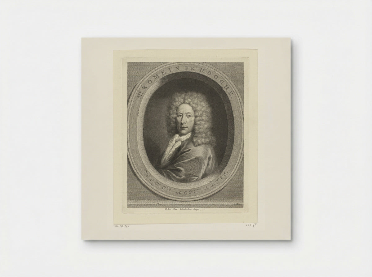 Portrait of Romeyn de Hooghe - Jacob Houbraken - Poster