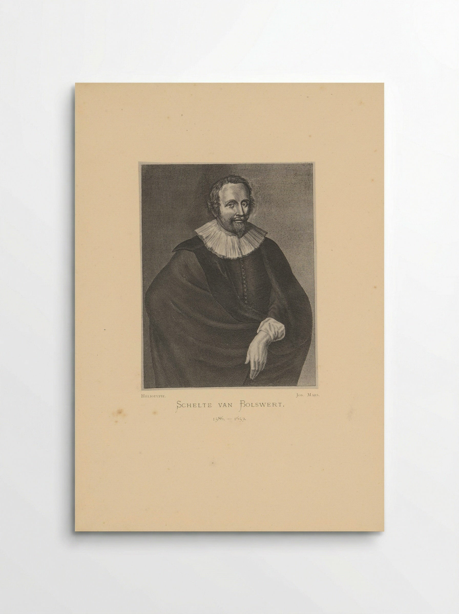 Portrait of Schelte Adamsz. Bolswert - Schelte Adamsz. Bolswert - Poster