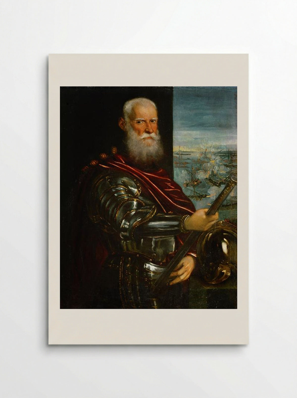 Portrait of Sebastiano Venier - Tintoretto - Poster