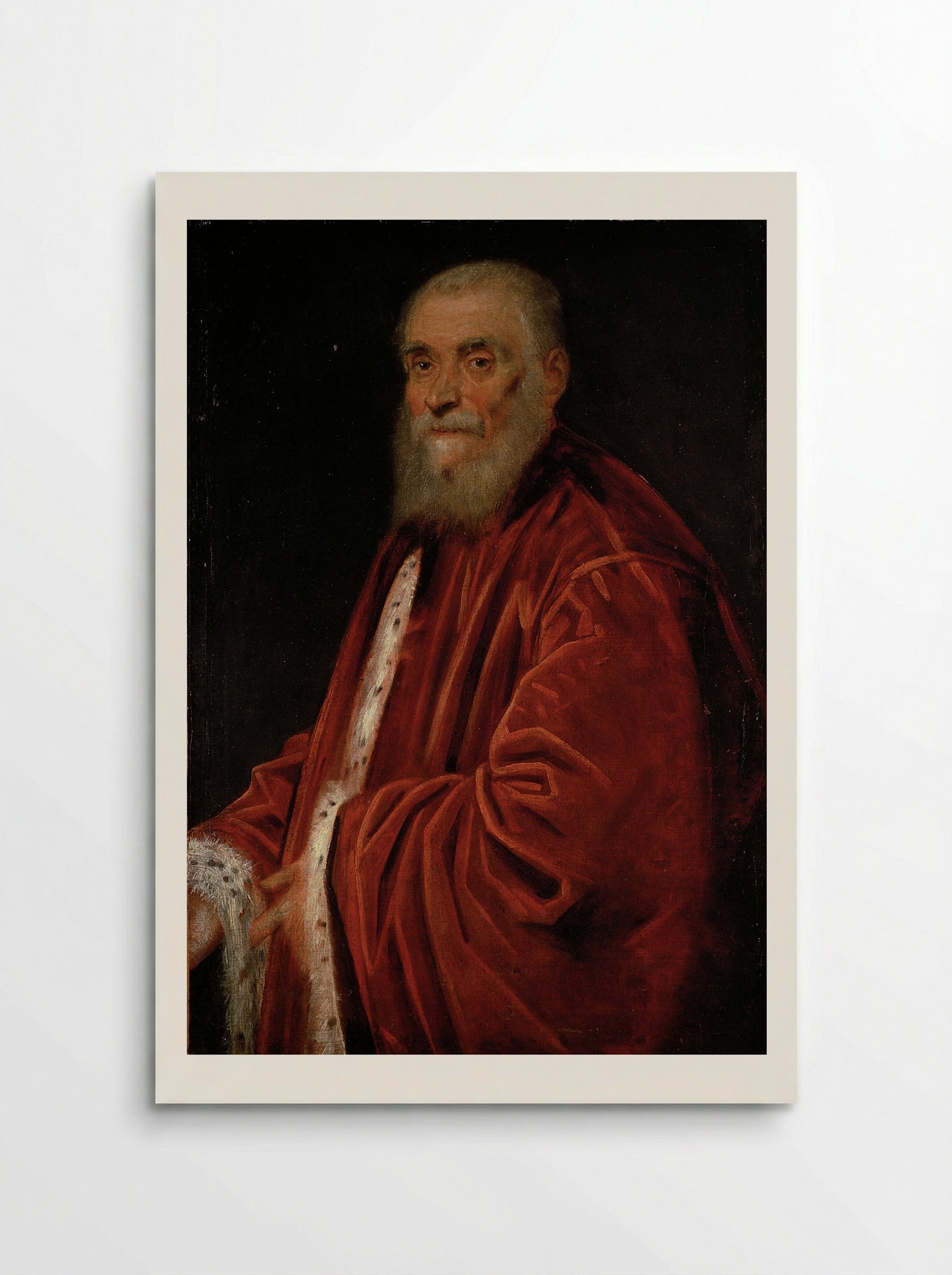 Portrait of Senator Marco Grimani - Tintoretto - Poster