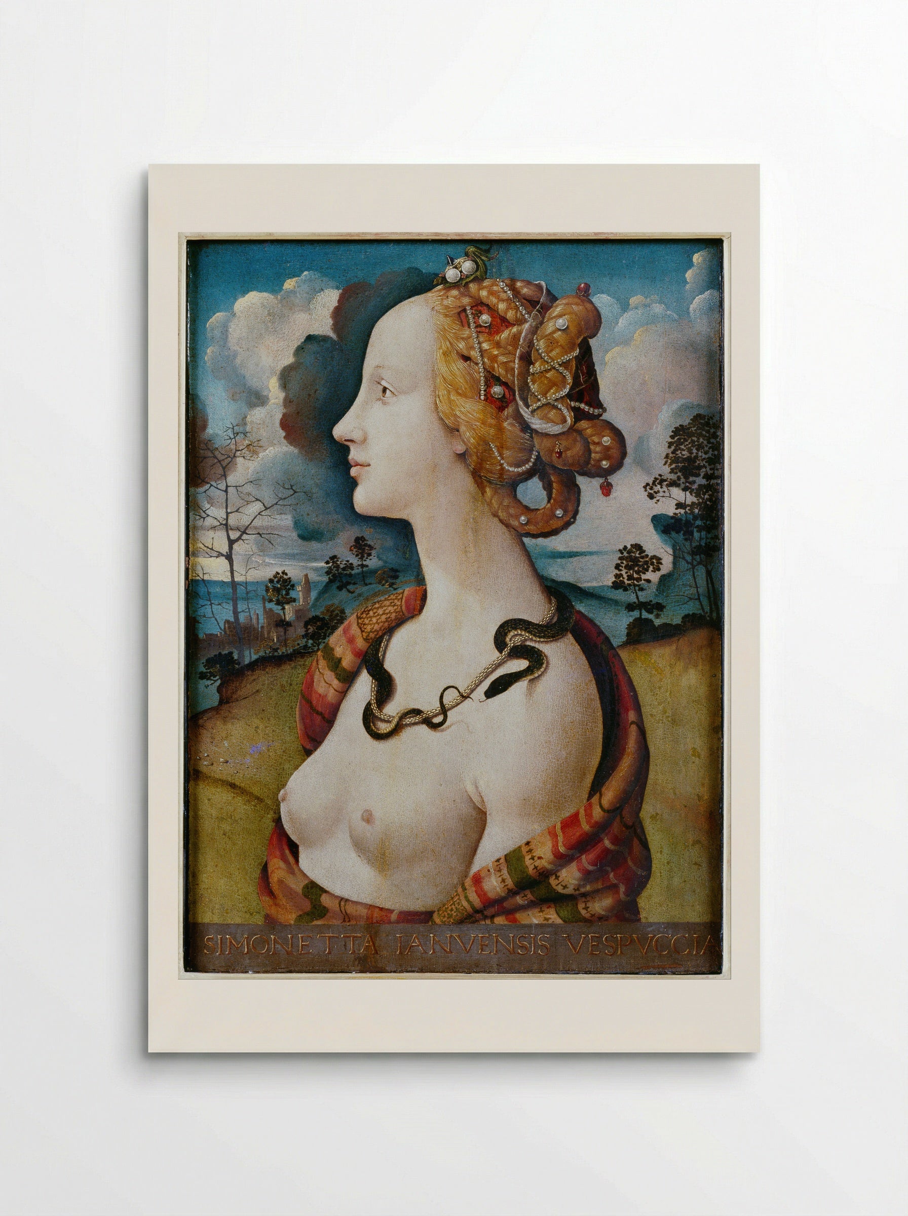 Portrait of Simonetta Vespucci as Cleopatra - Piero di Cosimo - Poster