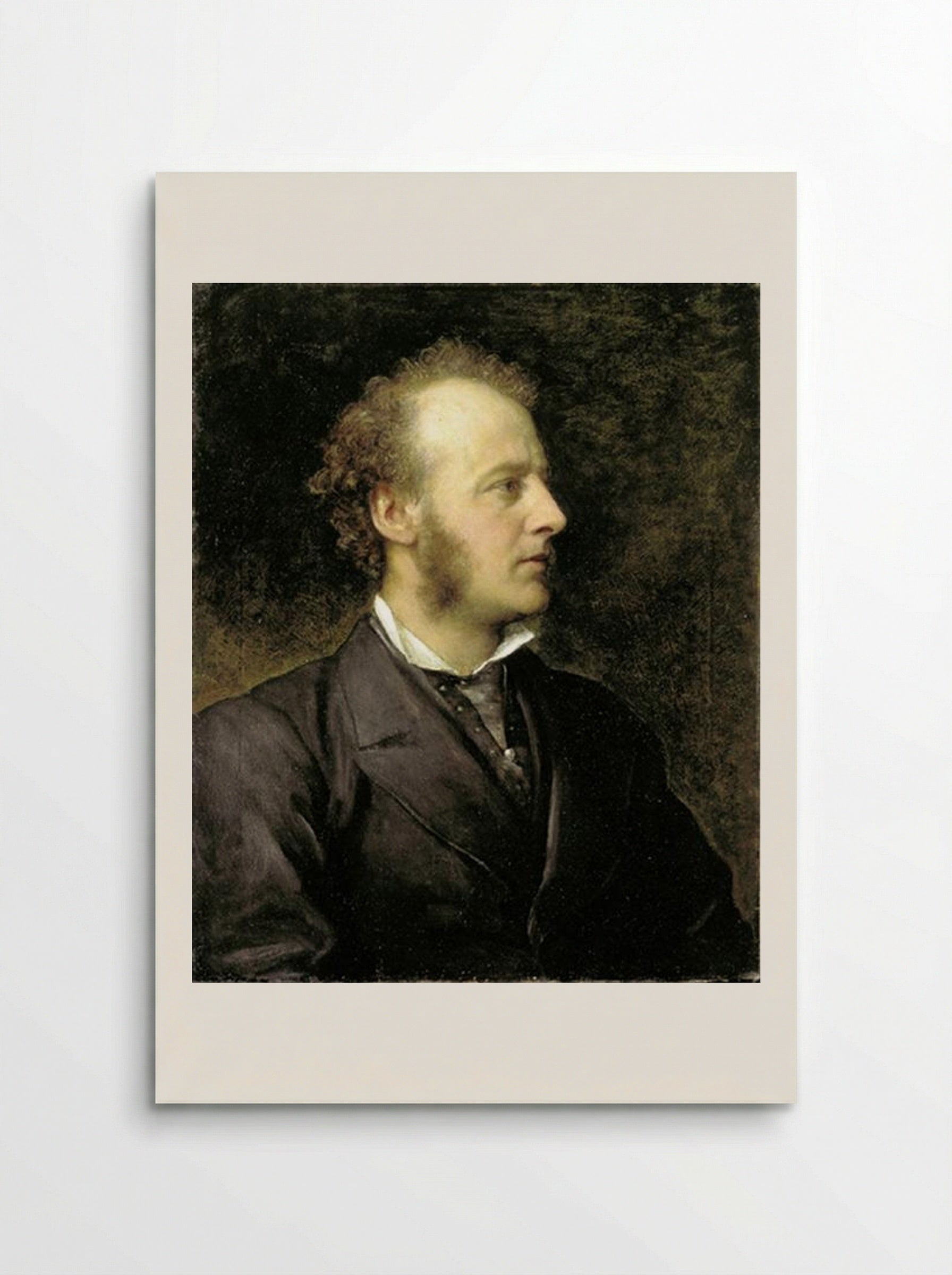 Portrait of Sir John Everett Millais - George Frederick Watts - Poster