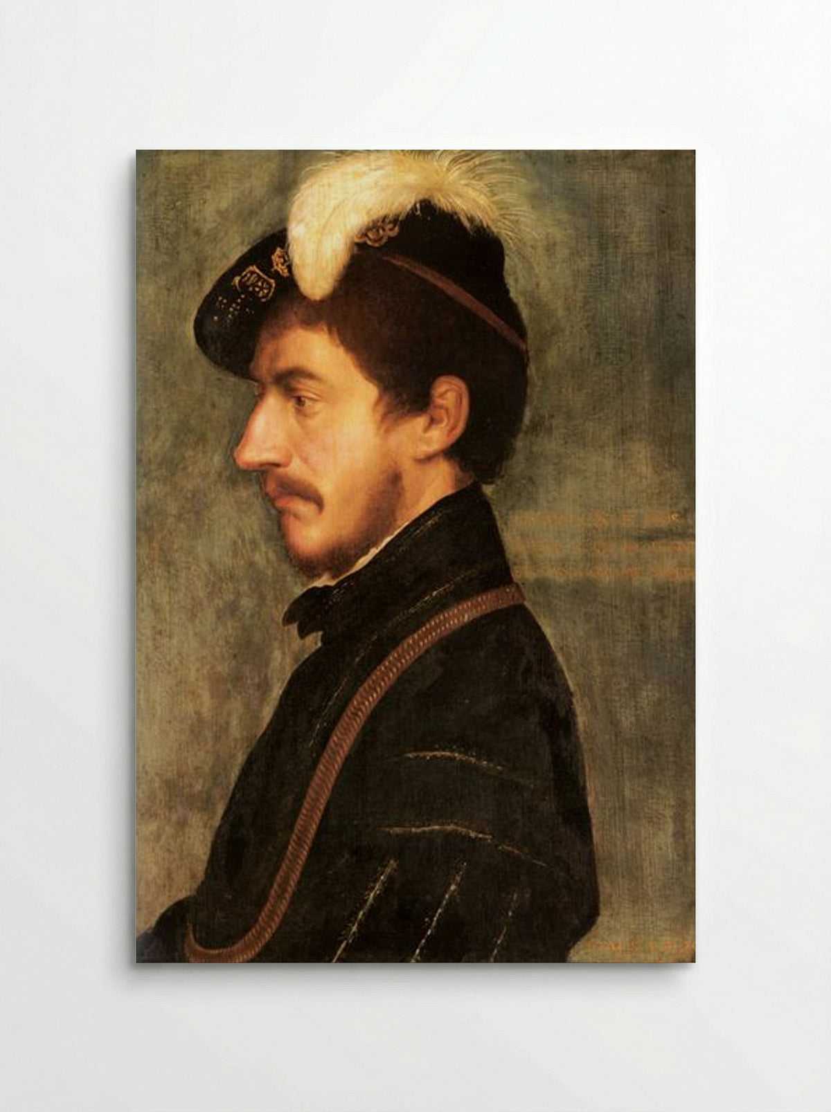 Portrait of Sir Nicholas Poyntz - Hans Holbein the Younger - Poster