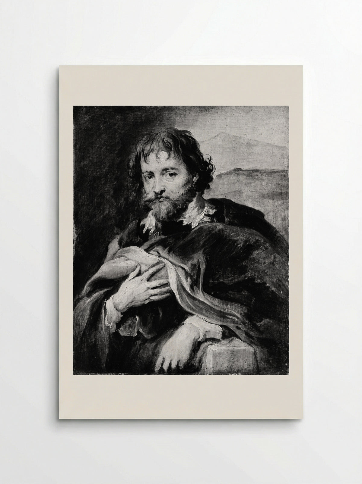 Portrait of Sir Peter Paul Rubens - Anthony van Dyck - Poster