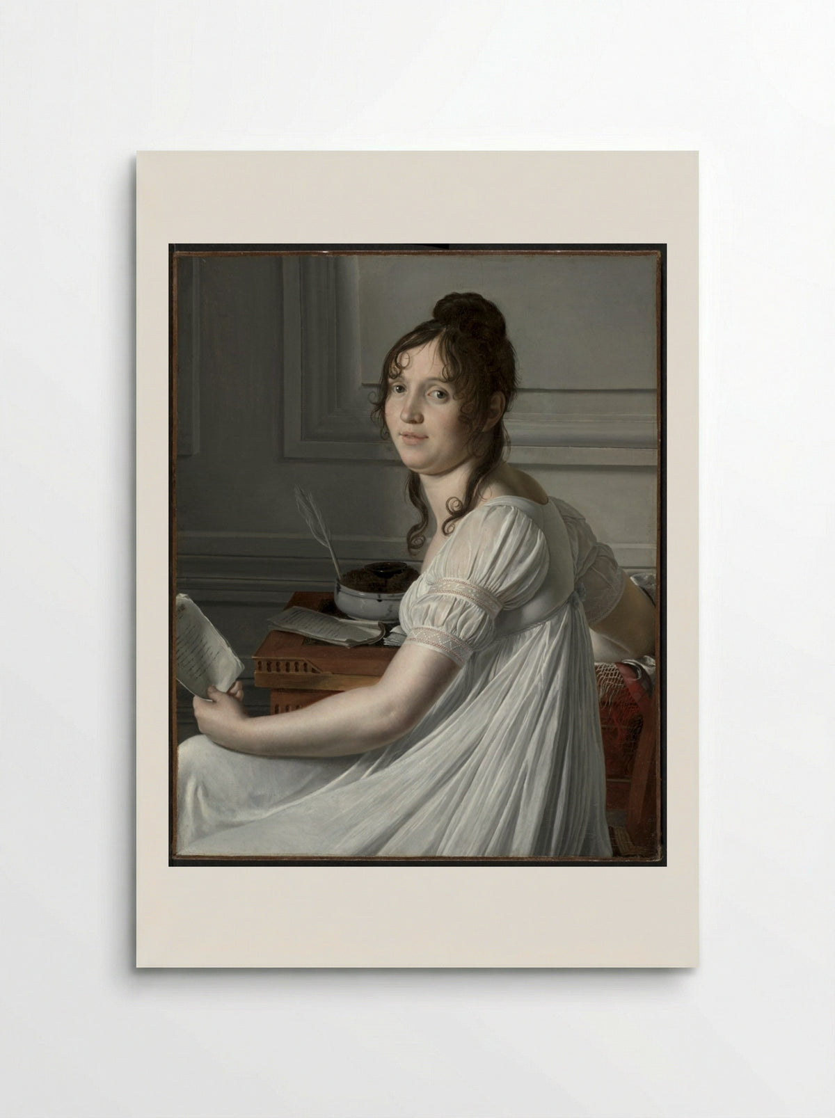 Portrait of Sophie Crouzet - Louis Hersent - Poster