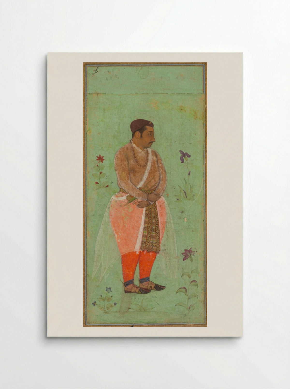 Portrait of Suraj Singh Rathor - Bishandas - Poster