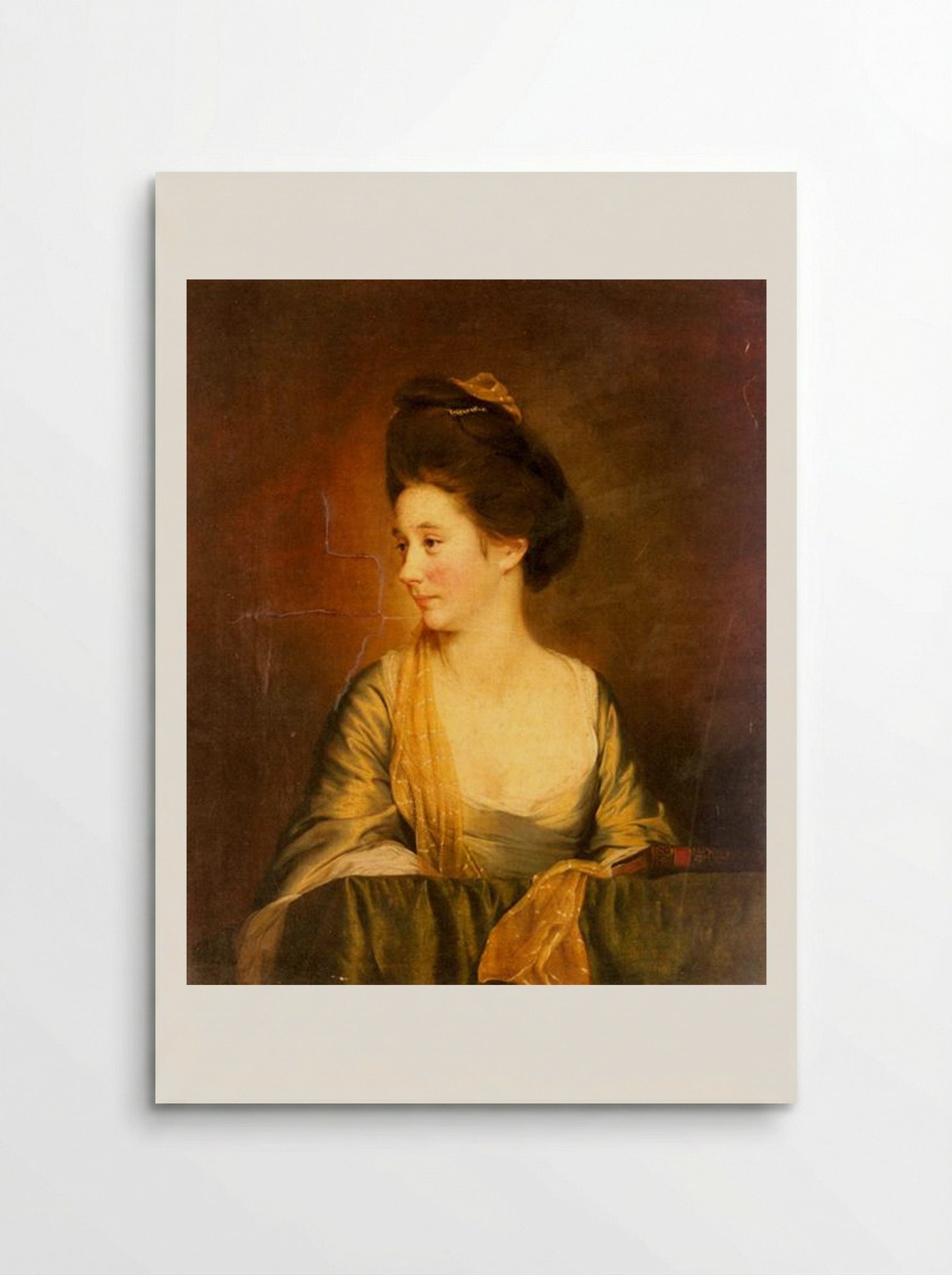 Portrait of Susannah Leigh - Joseph Wright of Derby - Poster