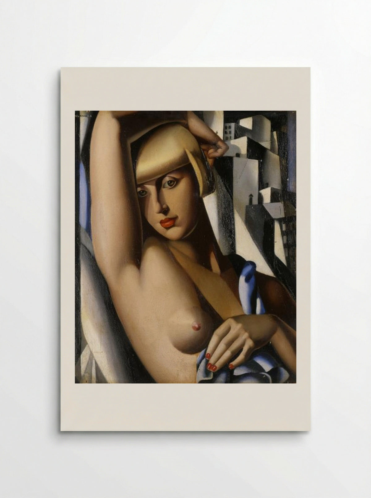 Portrait of Suzy Solidor - Tamara de Lempicka - Poster