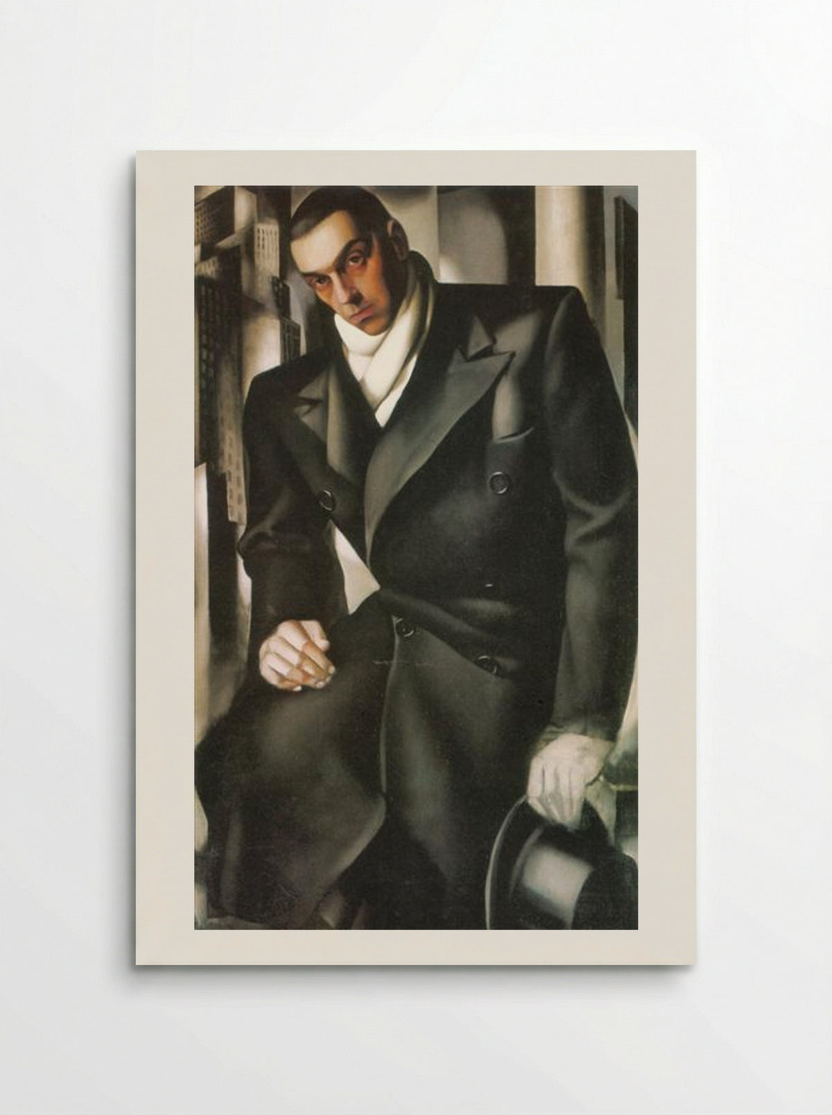 Portrait of Tadeusz de Lempicki - Tamara de Lempicka - Poster