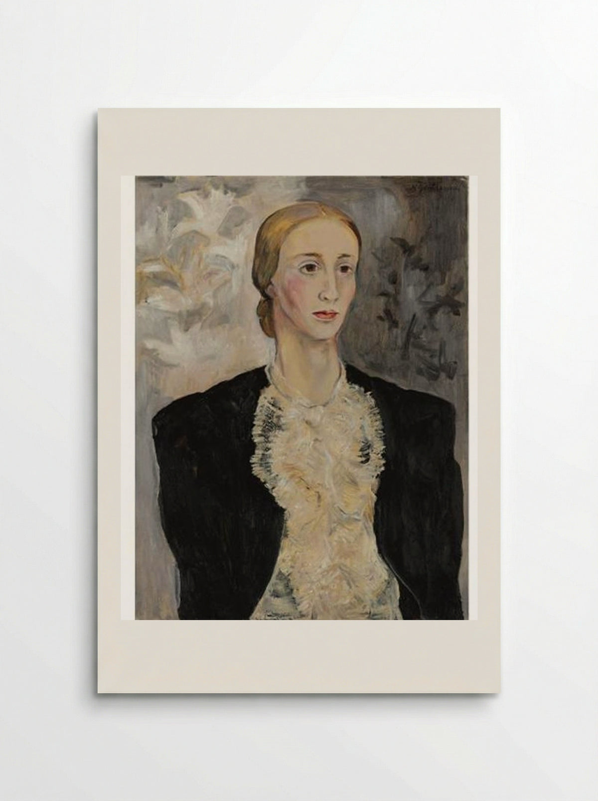 Portrait of Tatiana Ryabushinskaya - Natalia Goncharova - Poster