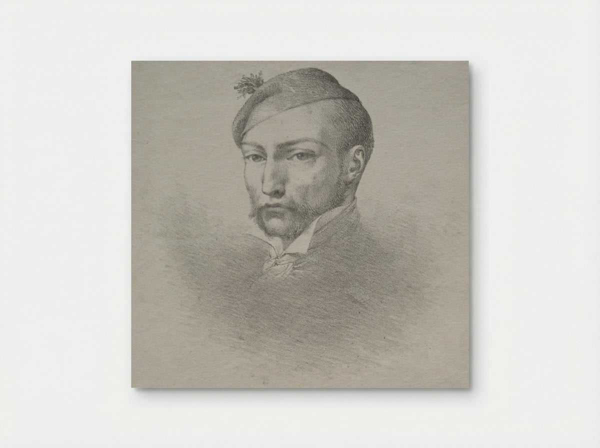 Portrait of Théodore Géricault - Léon Cogniet - Poster