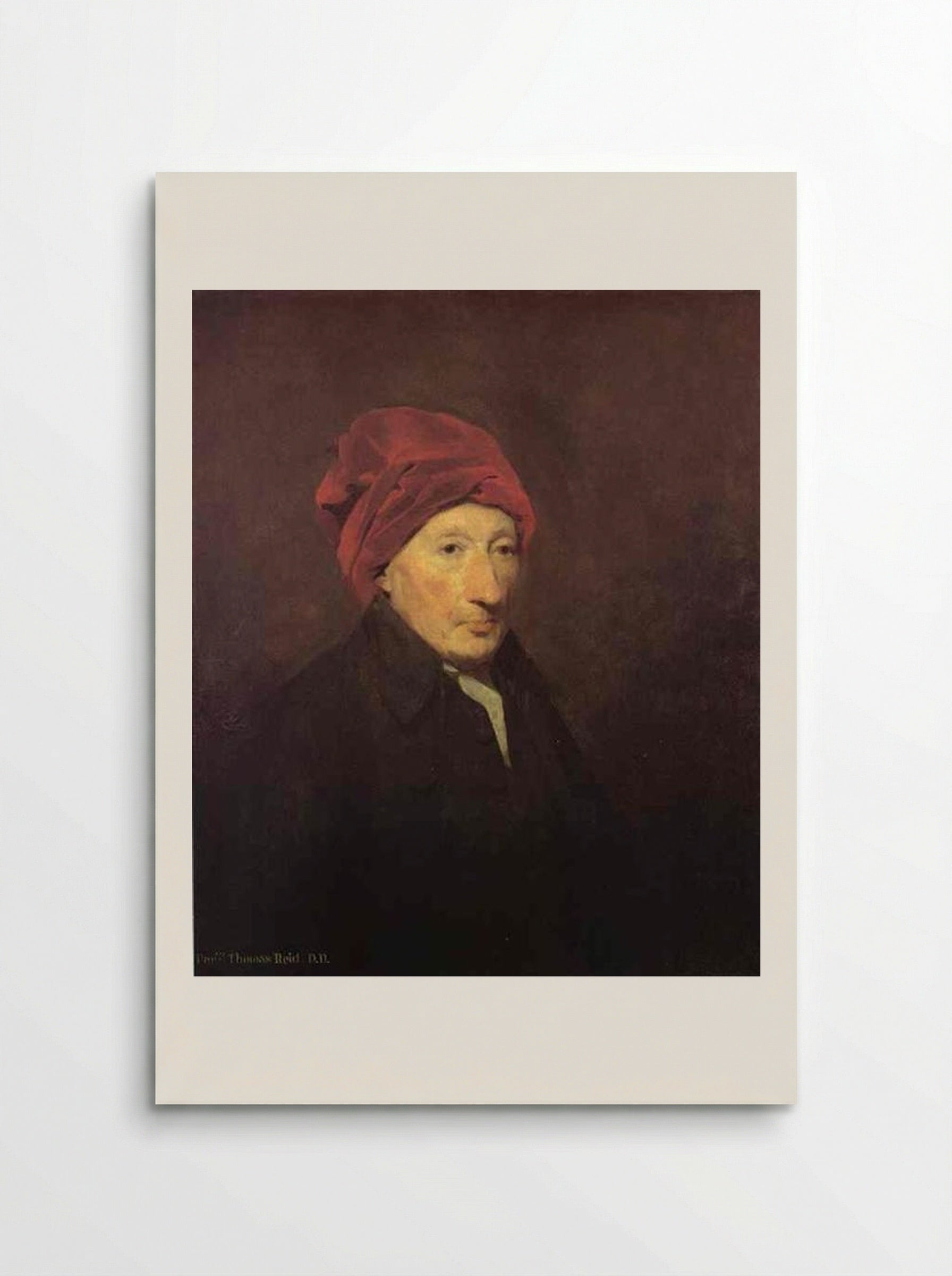 Portrait of Thomas Reid - Henry Raeburn - Poster