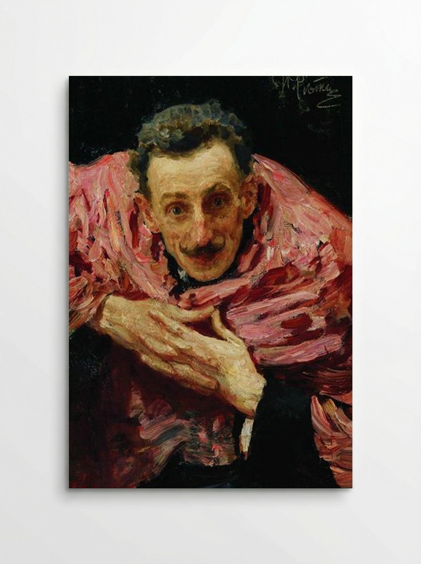 Portrait of V.D. Ratov - Ilya Repin - Poster