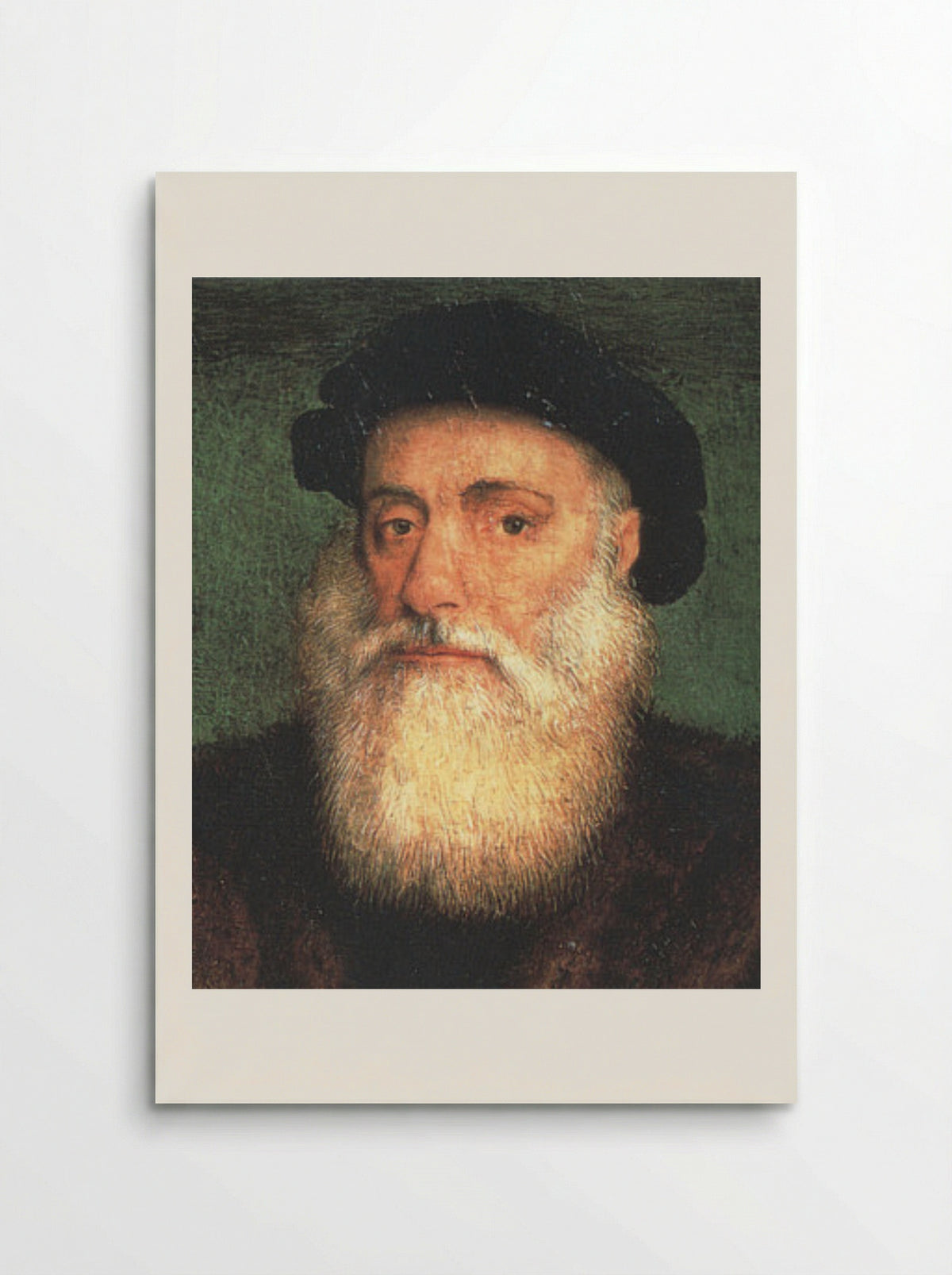 Portrait of Vasco da Gama - Gregorio Lopes - Poster