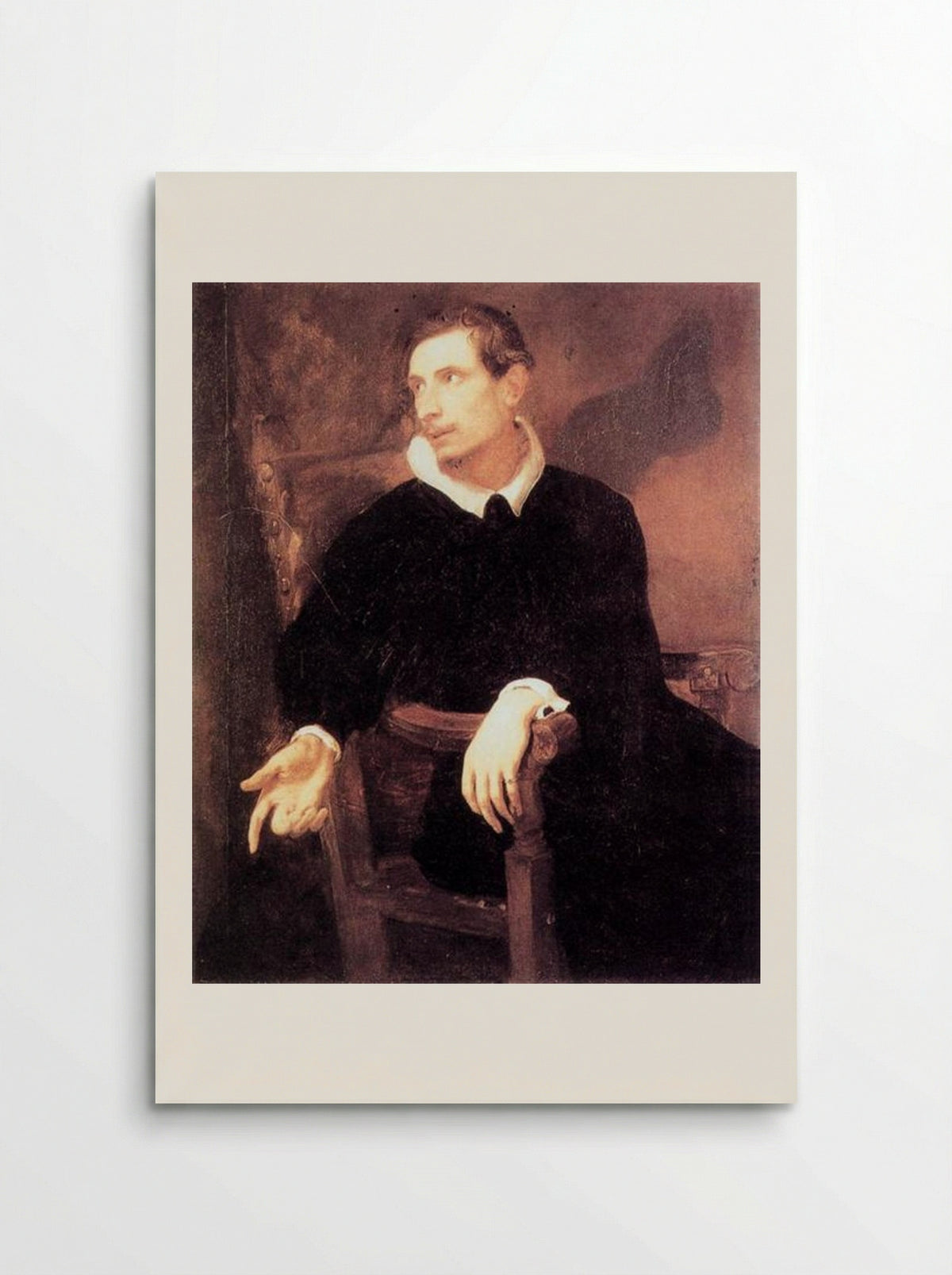 Portrait of Virginio Cesarini - Anthony van Dyck - Poster