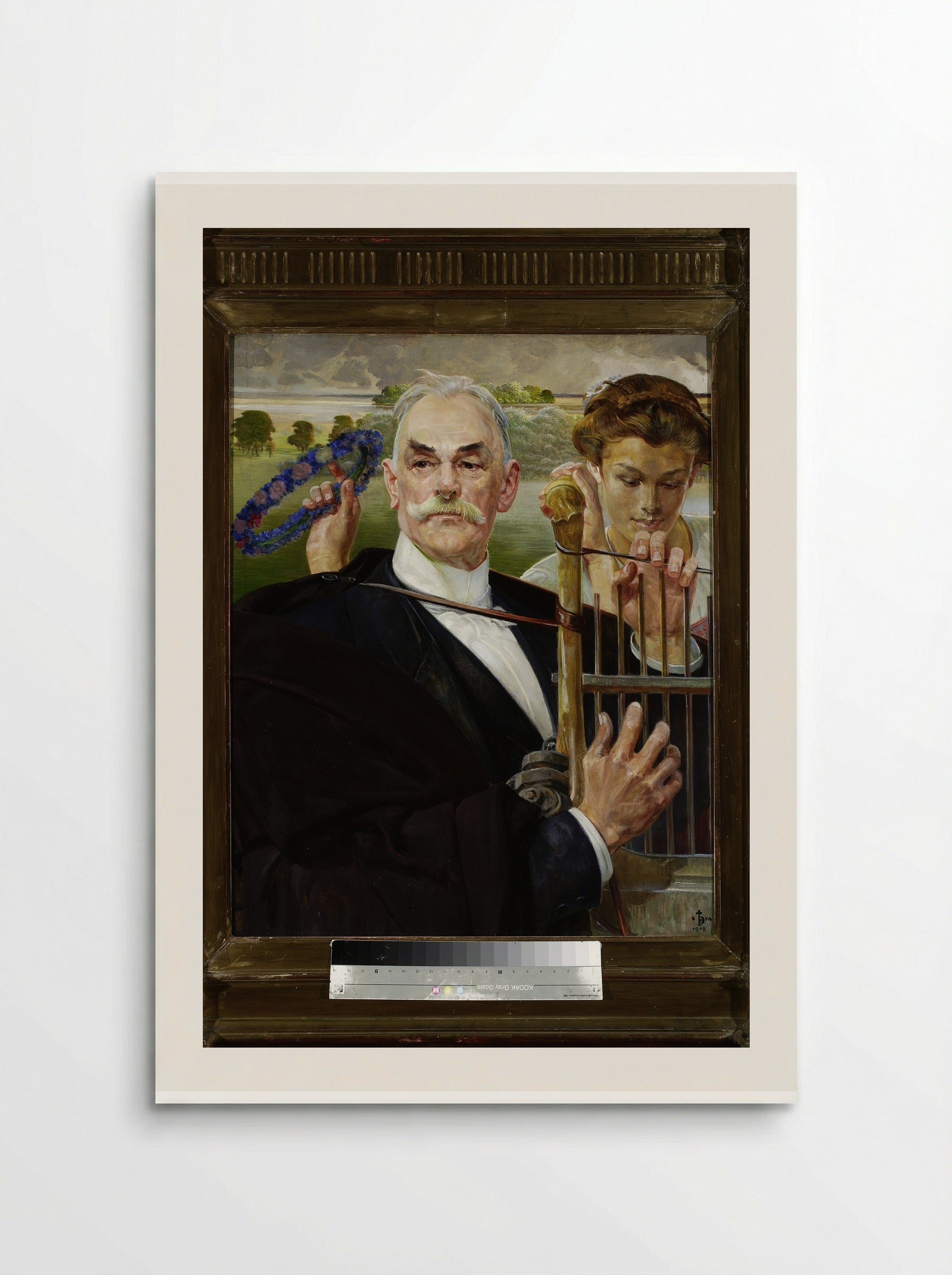 Portrait of Władysław Żeleński - Jacek Malczewski - Poster