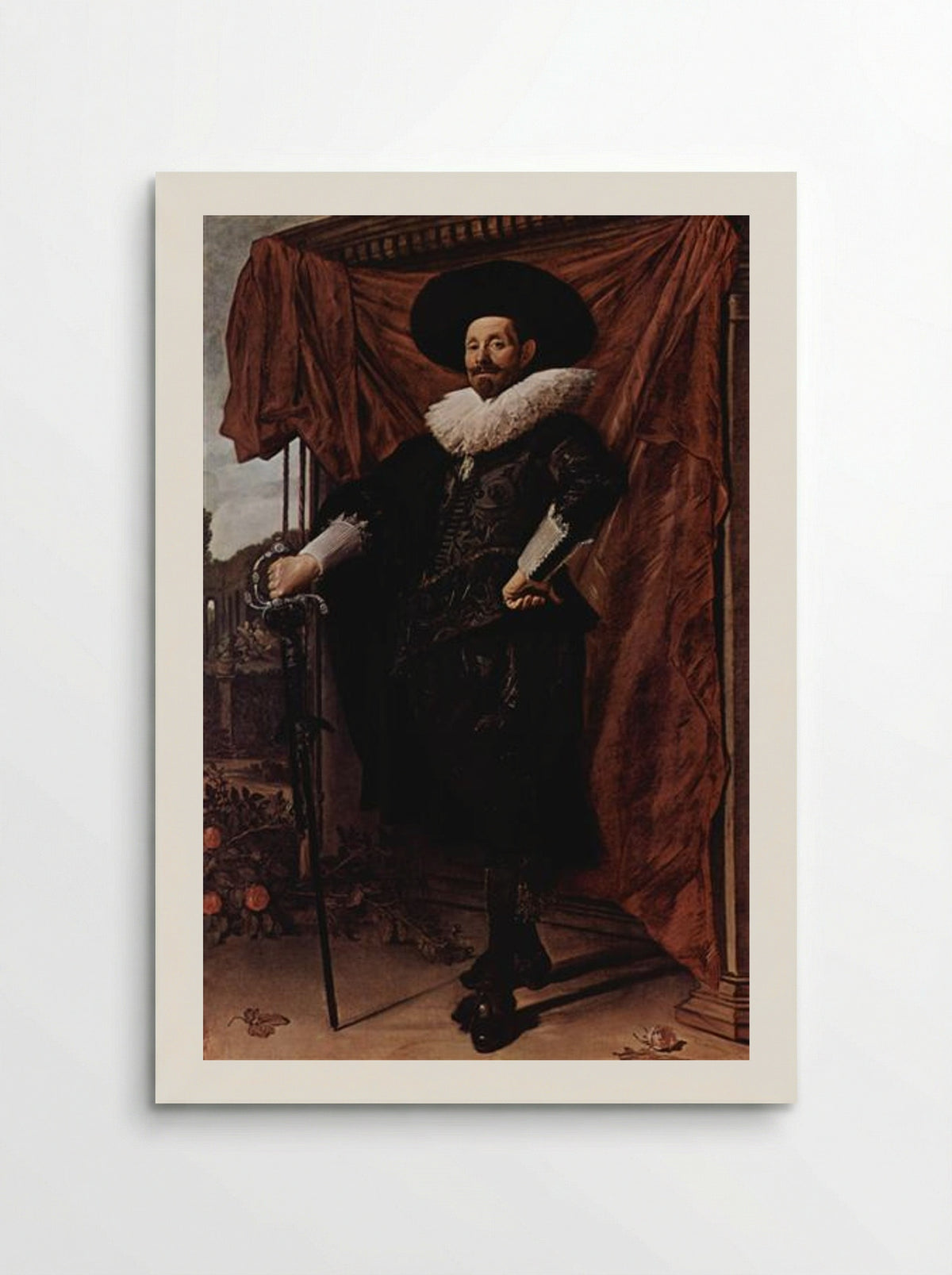 Portrait of Willem van Heythuysen - Frans Hals - Poster
