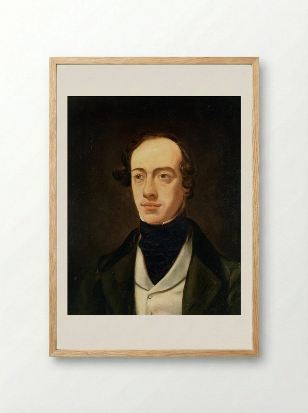 Portrait of William Pink - William Holman Hunt - Framed Print Wood