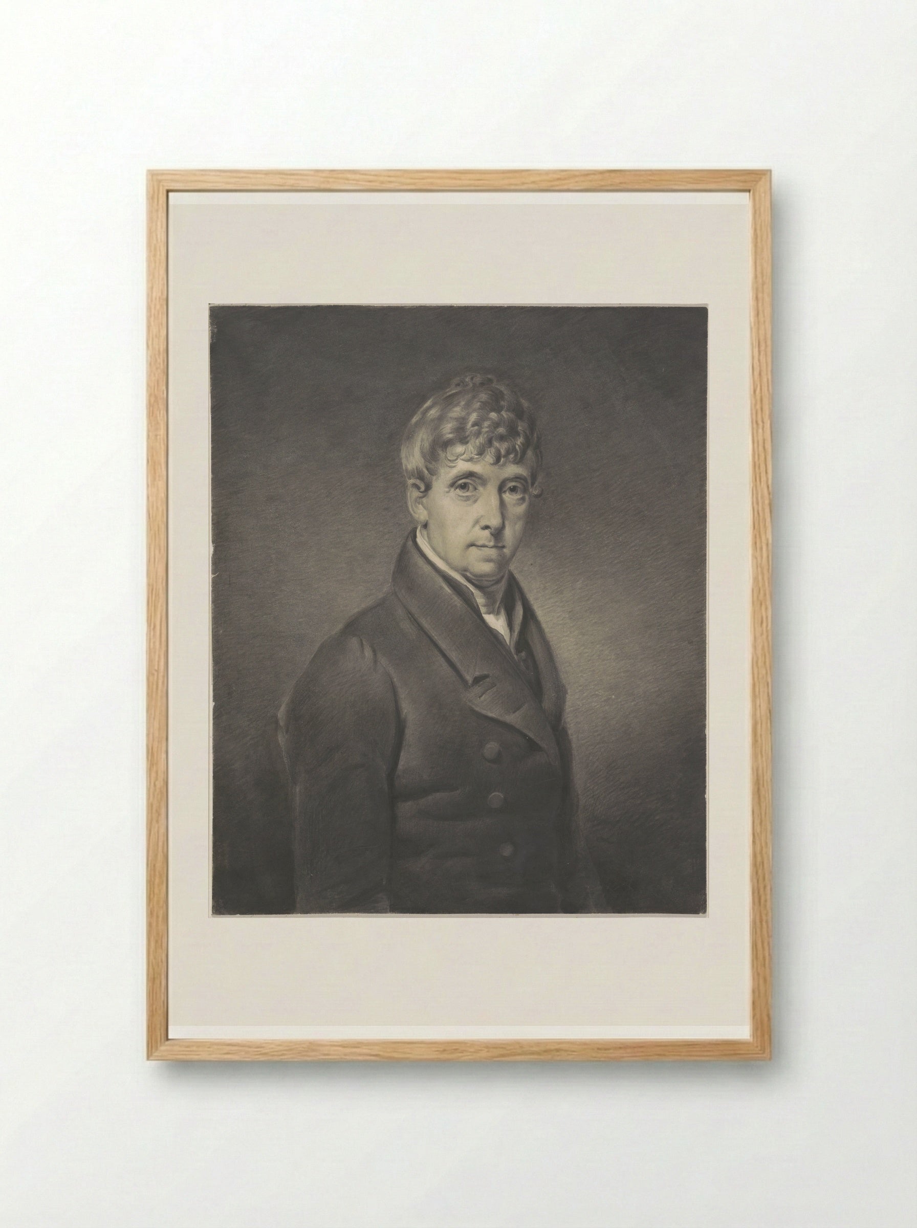 Portrait of William Wilberforce - Charles Howard Hodges - Framed Print Wood