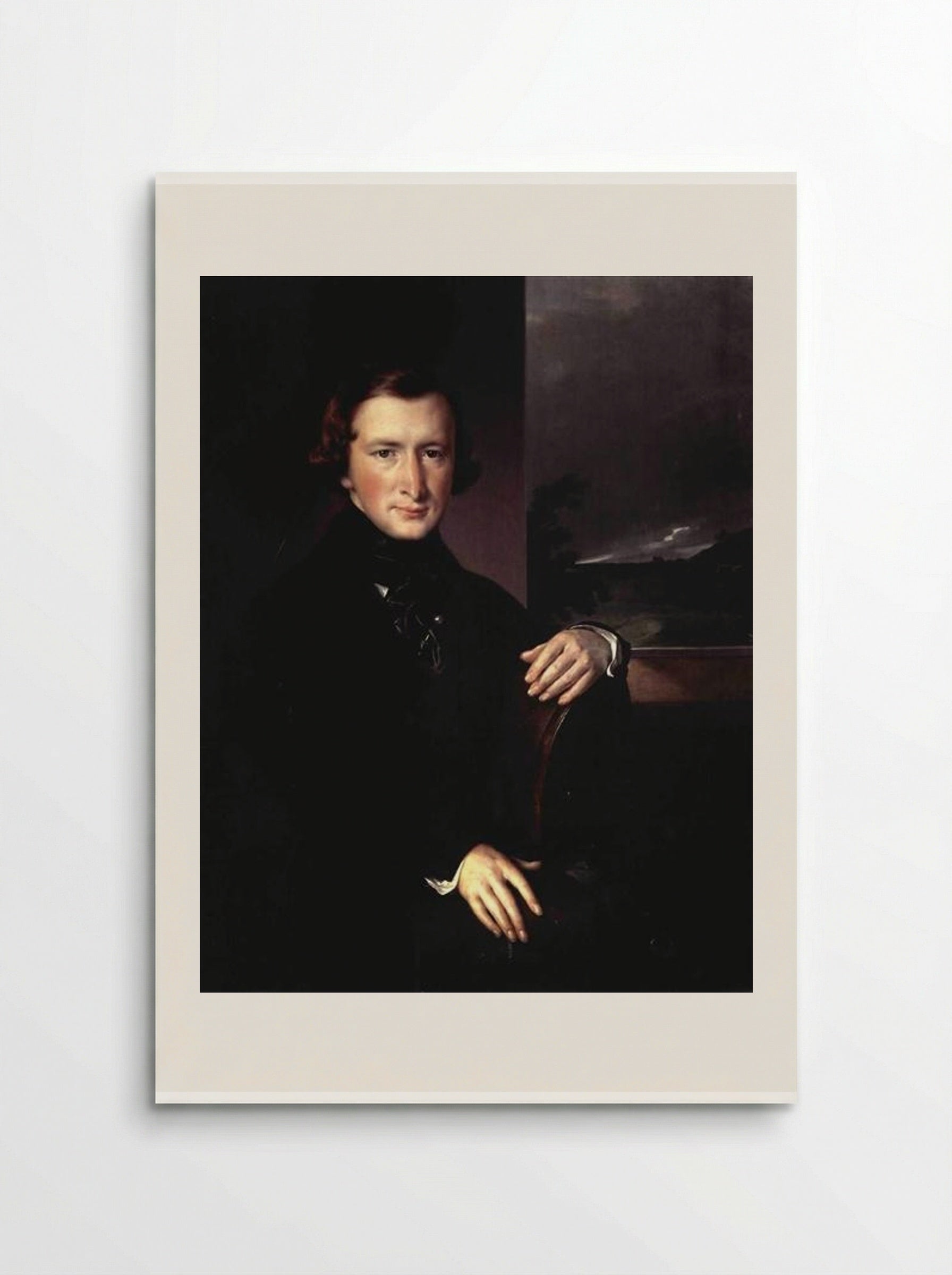 Portrait of Yuri Fyodorovich Samarin - Vasily Tropinin - Poster