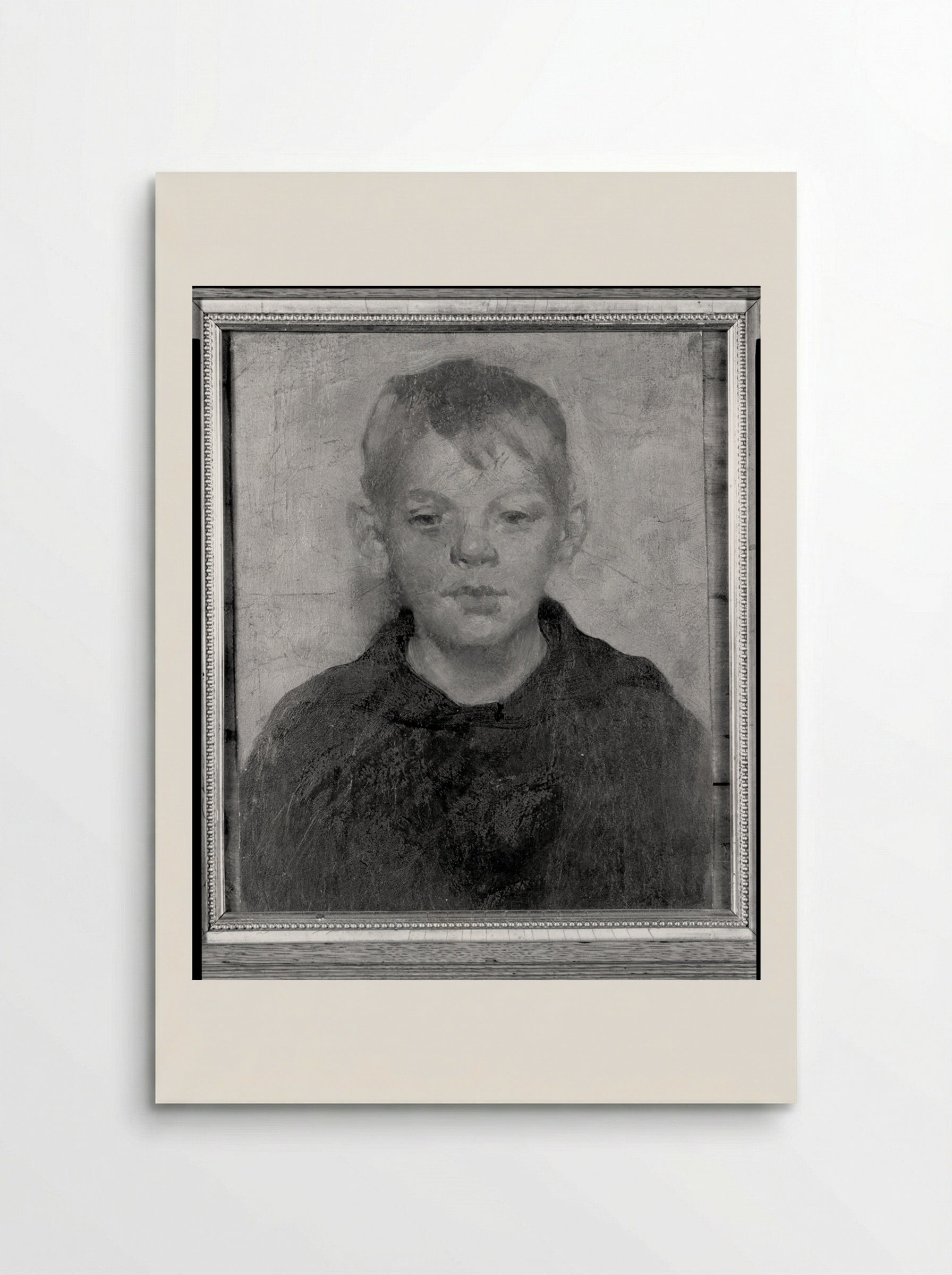 Portrait of a Boy - Julian Alden Weir - Poster
