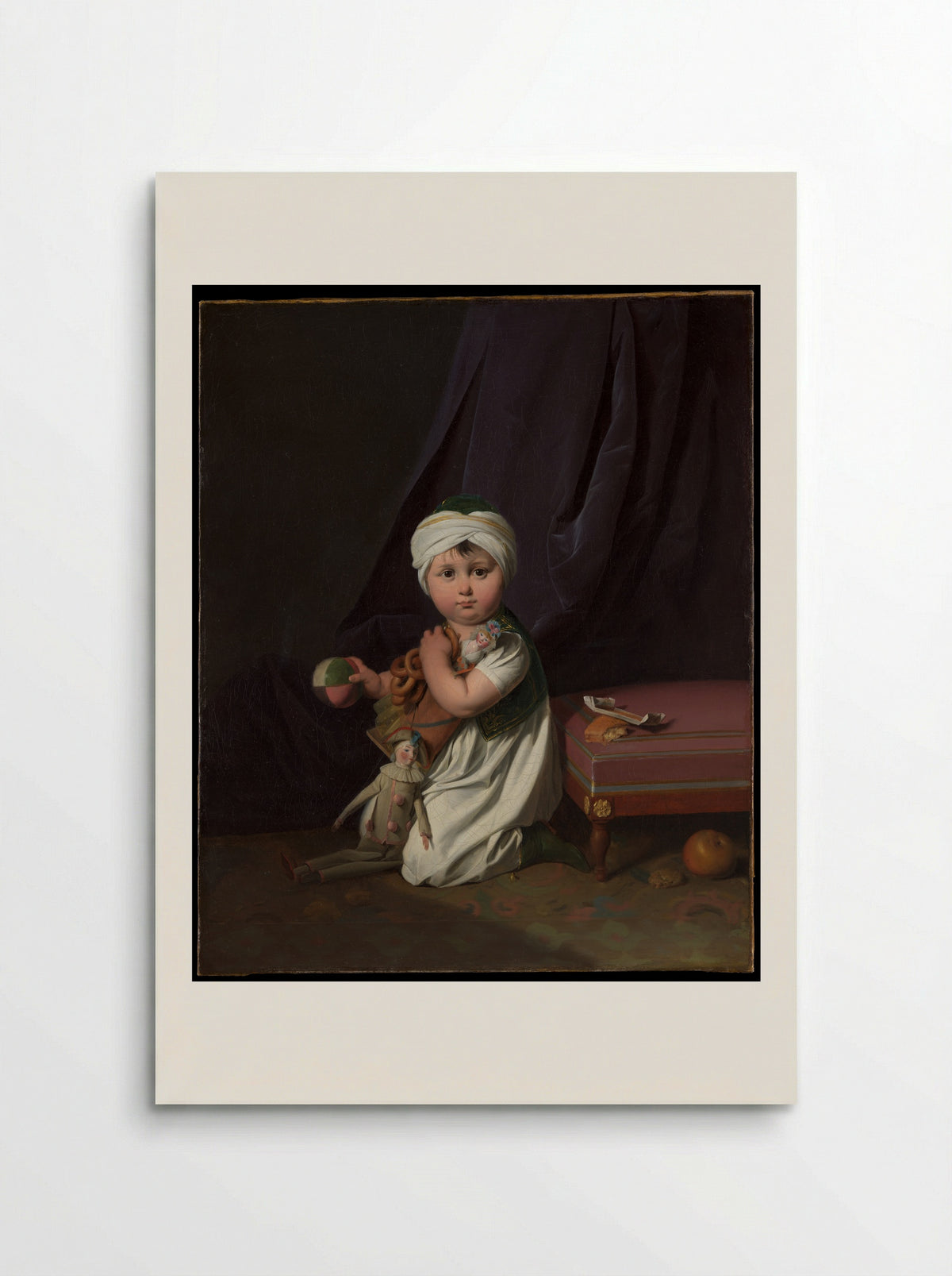 Portrait of a Boy - Louis Léopold Boilly - Poster
