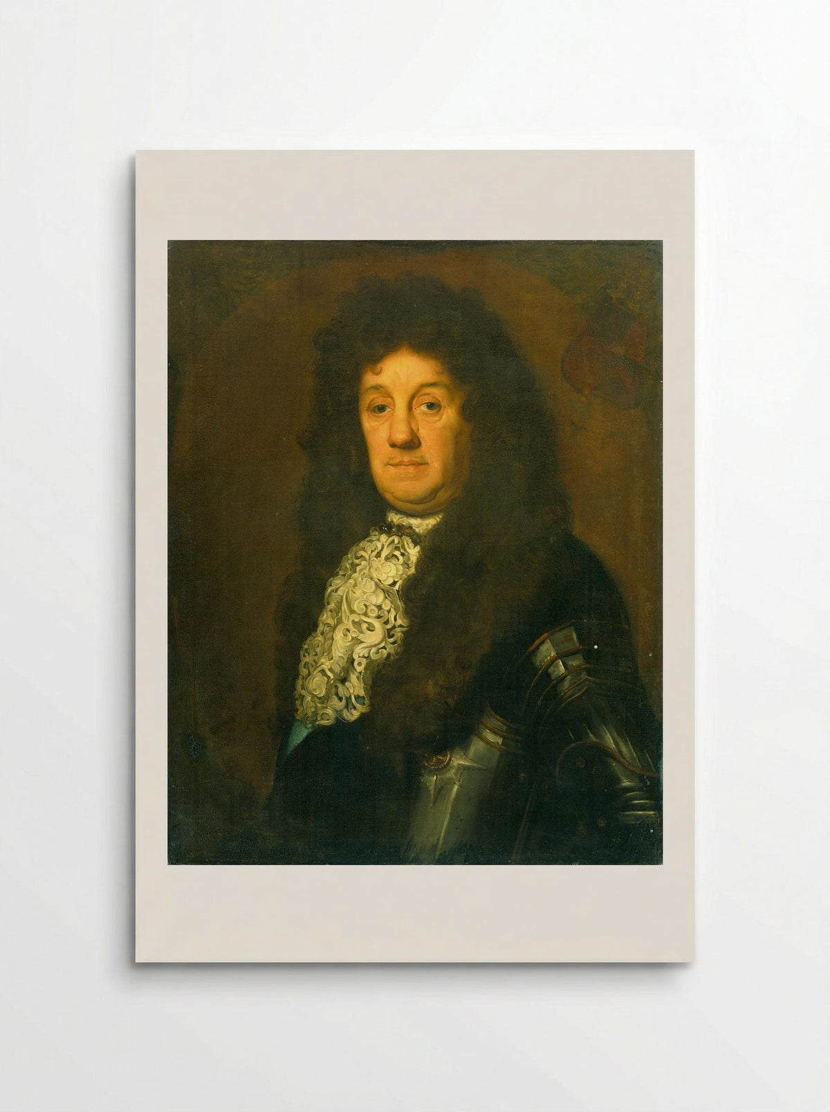 Portrait of a Gentleman in Armour - David van der Plas - Poster