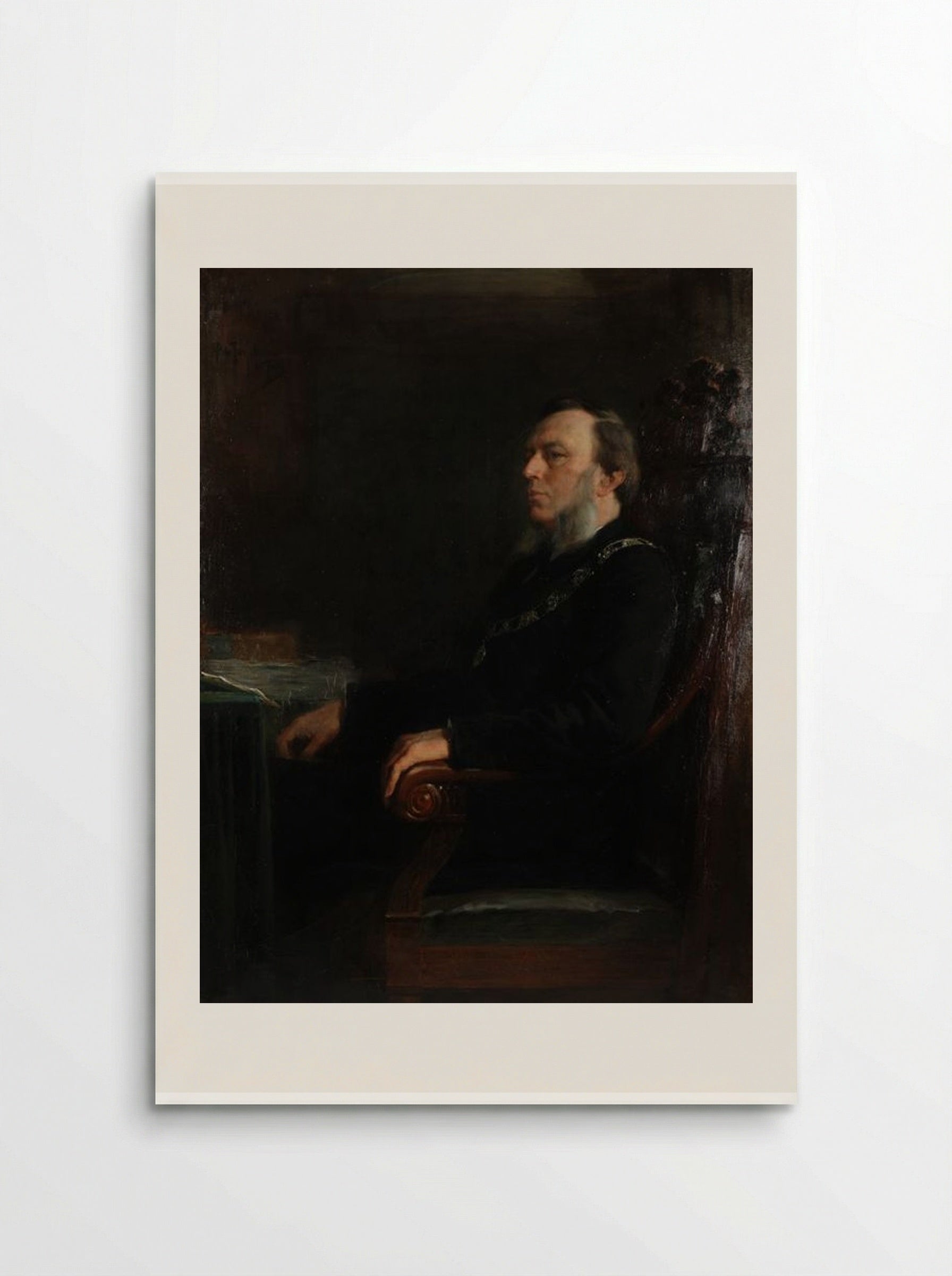 Portrait of a Gentleman - Pieter de Josselin de Jong - Poster