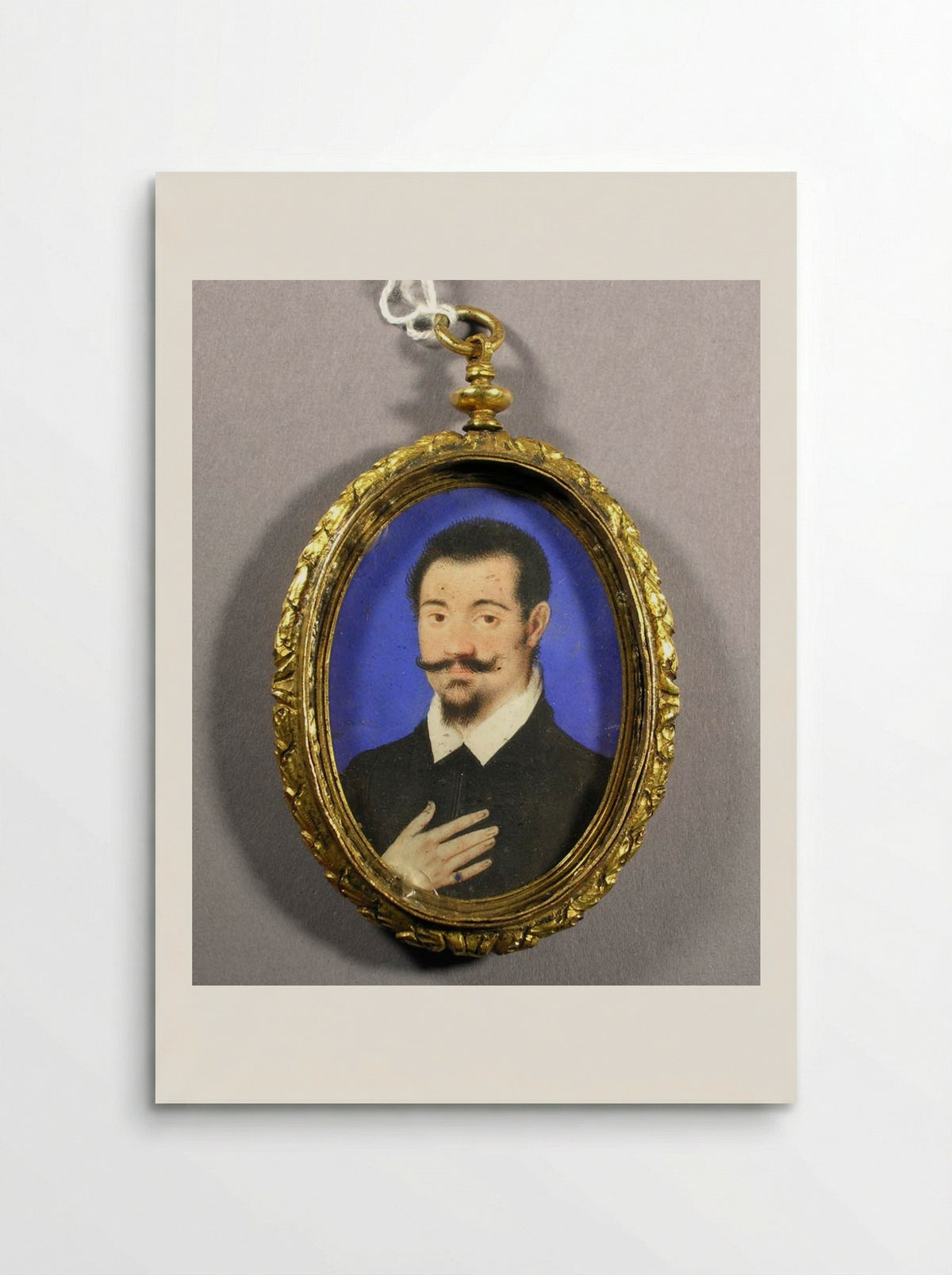Portrait of a Gentleman - Isaac Oliver - Poster
