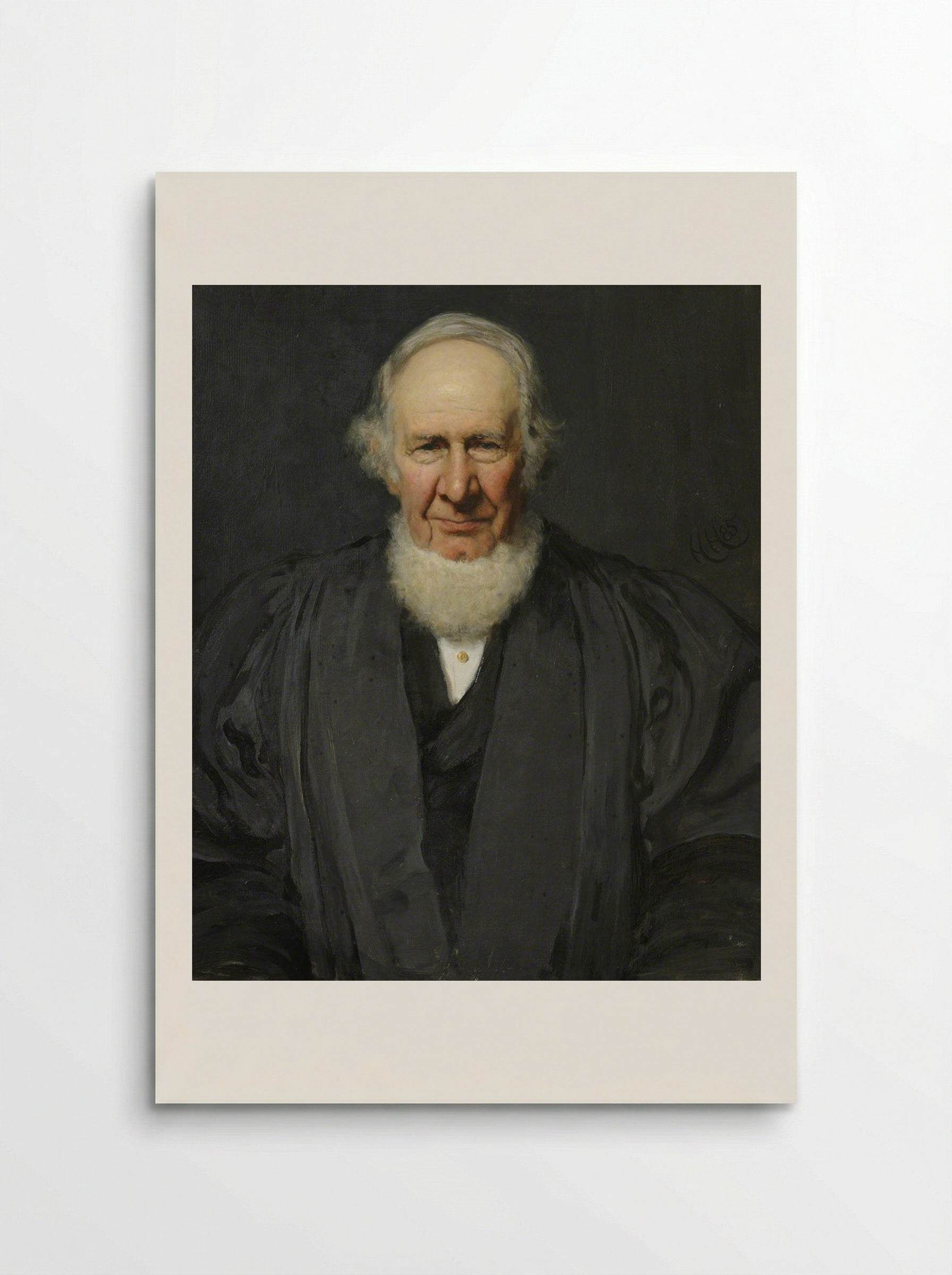 Portrait of a Gentleman - Hubert von Herkomer - Poster