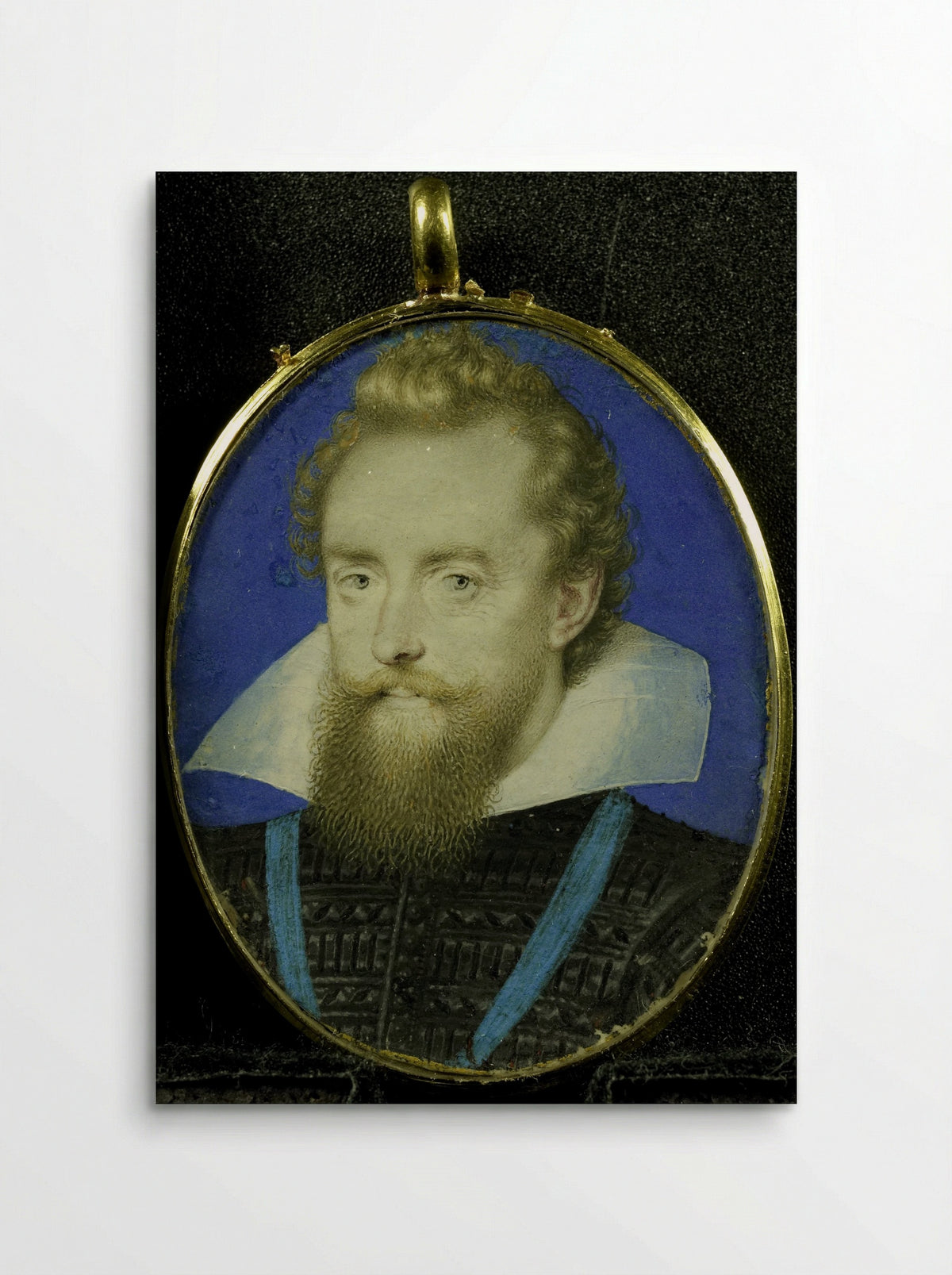 Portrait of a Gentleman - Isaac Oliver - Poster