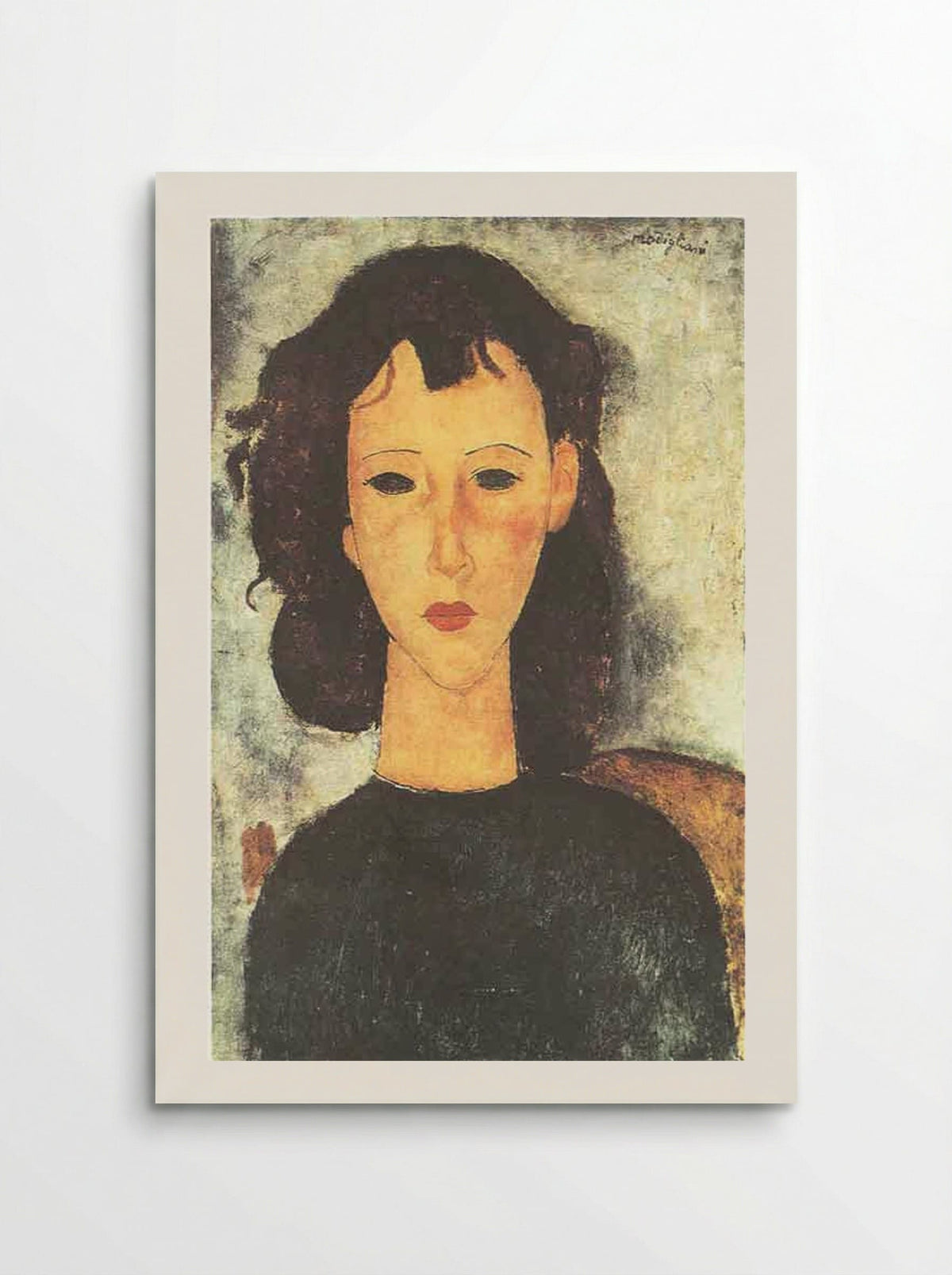 Portrait of a Girl - Amedeo Modigliani - Poster