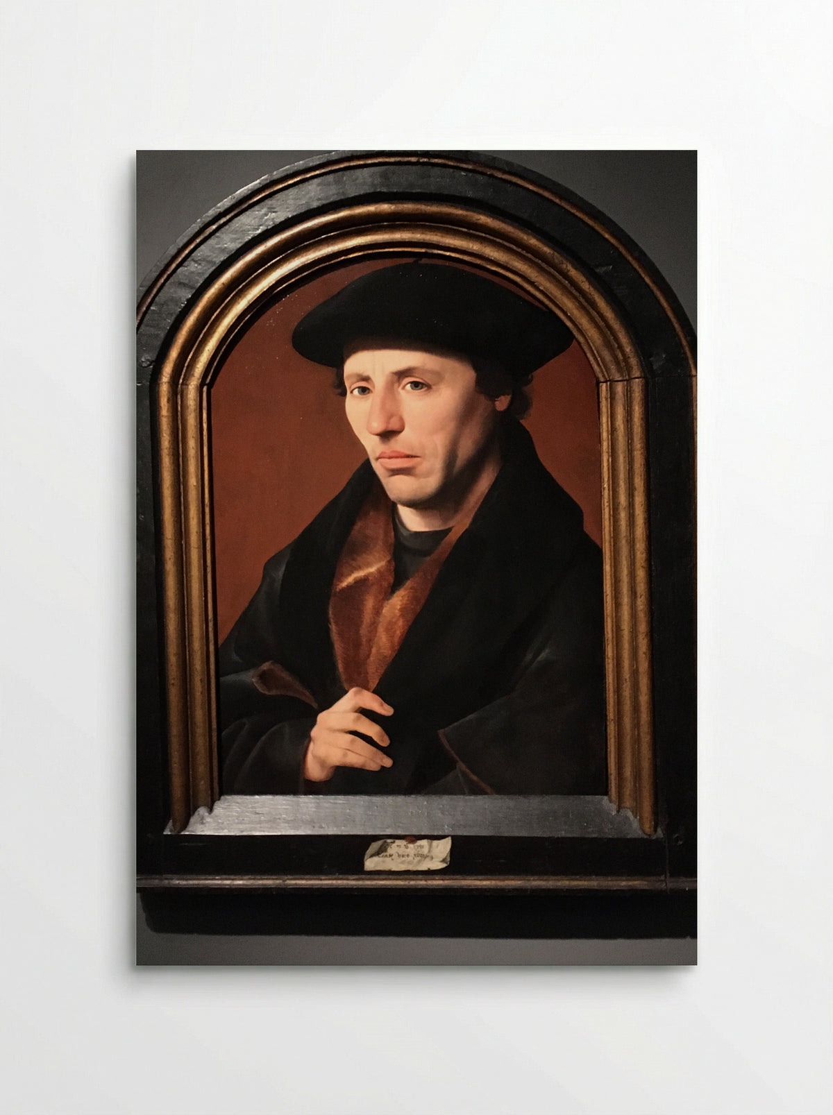 Portrait of a Haarlem Citizen - Jan van Scorel - Poster