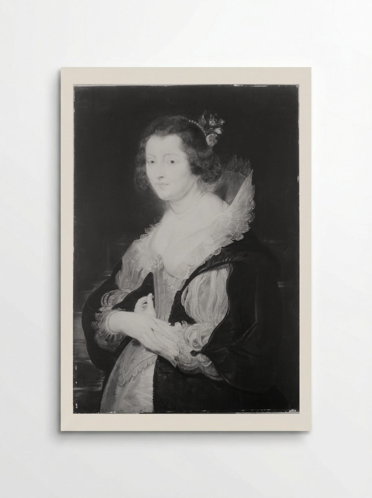 Portrait of a Lady (probably Helene Fourment) - Peter Paul Rubens - Poster
