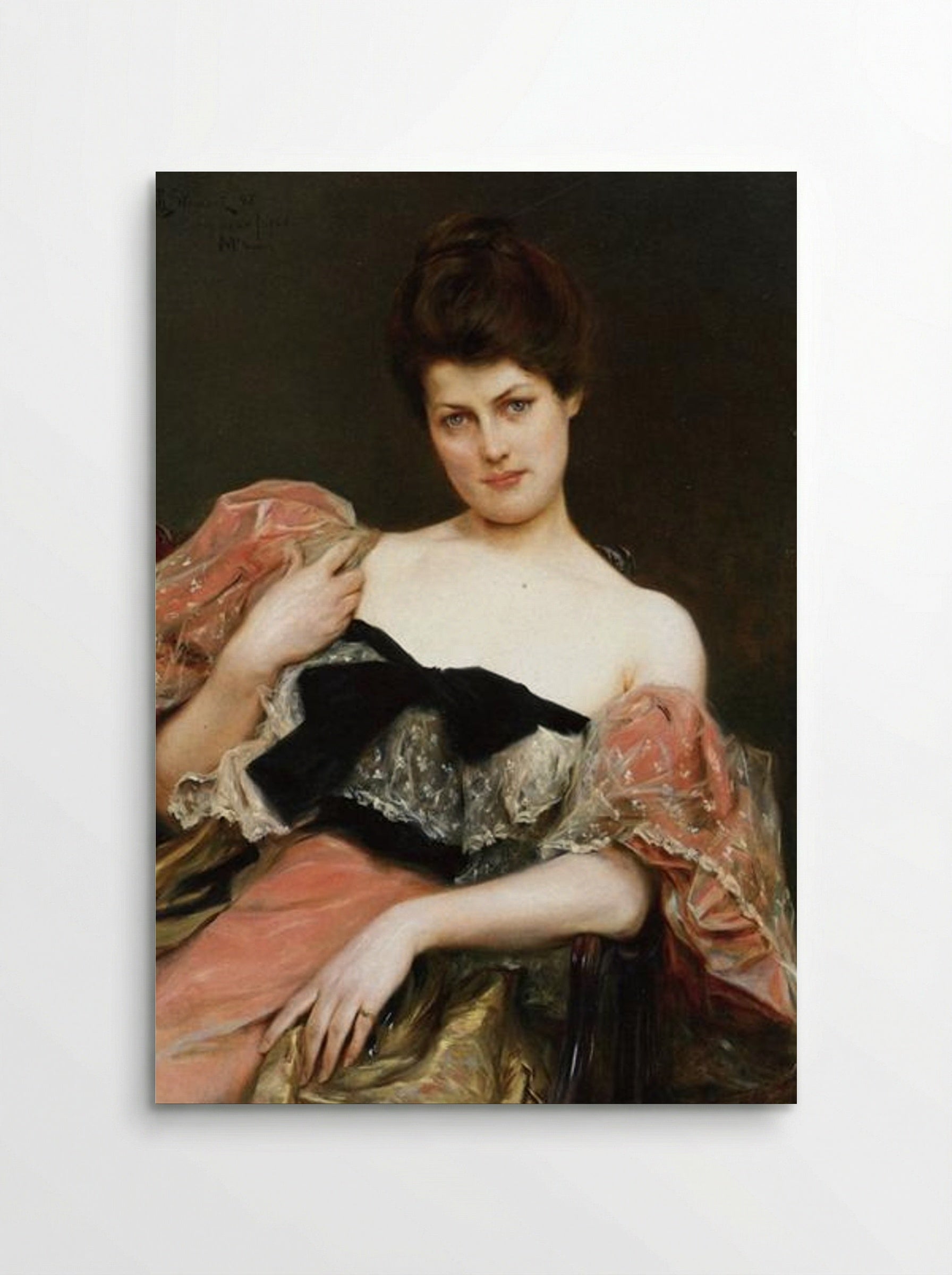 Portrait of a Lady - Julius LeBlanc Stewart - Poster