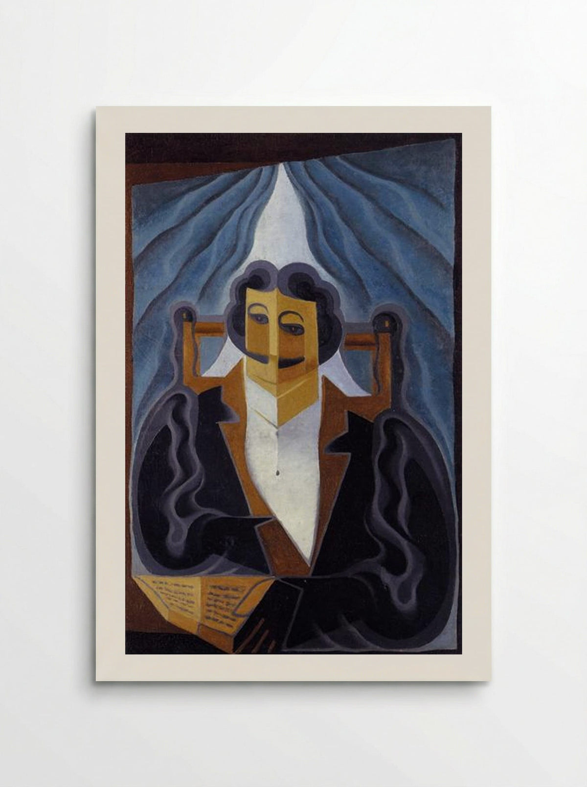 Portrait of a Man (Juan Gris) - Juan Gris - Poster