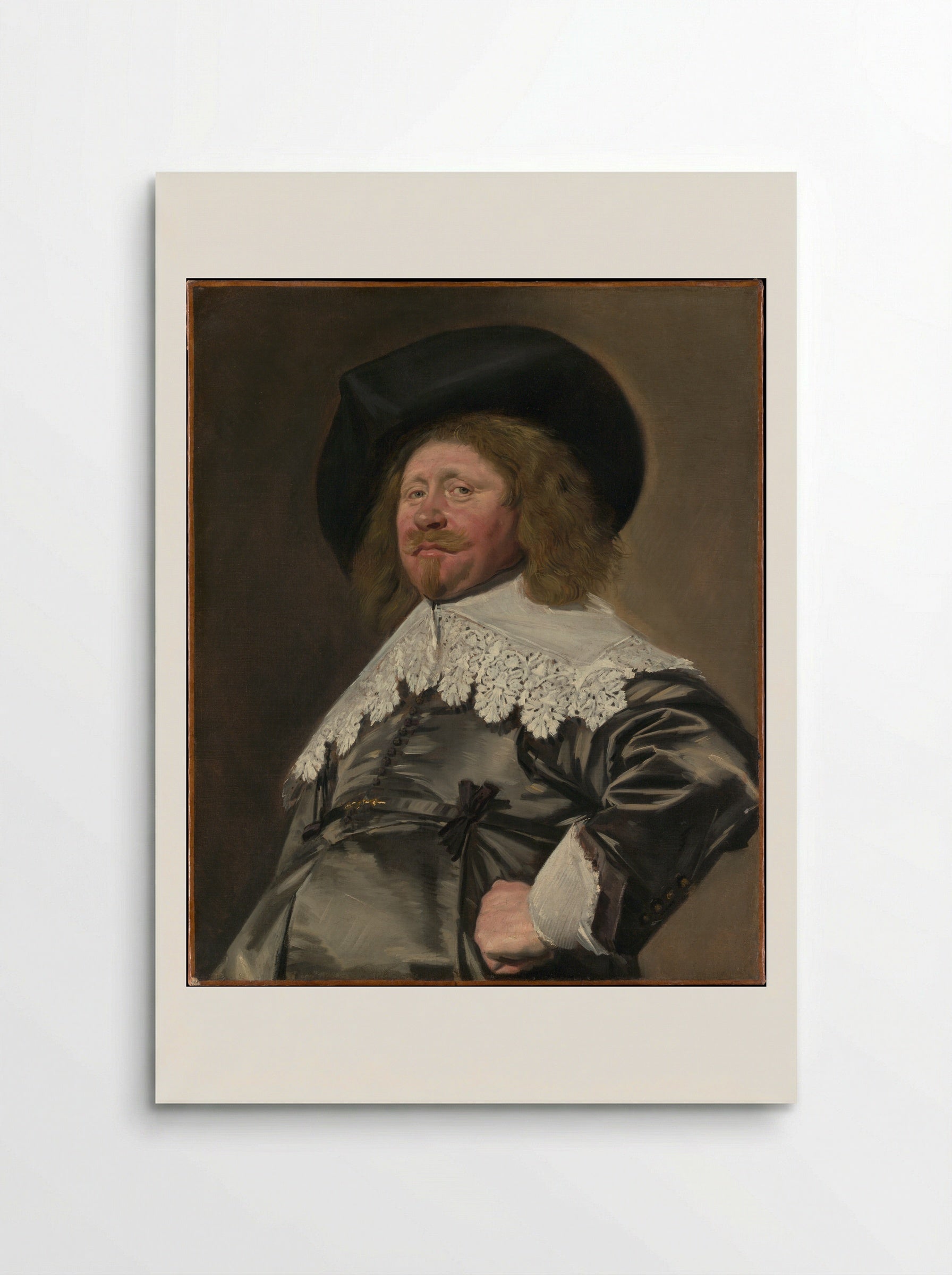 Portrait of a Man, Possibly Nicolaes Pietersz Duyst van Voorhout - Frans Hals - Poster