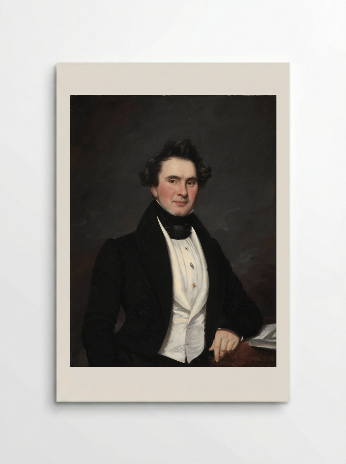 Portrait of a Man (Samuel Lovett Waldo) - Samuel Lovett Waldo - Poster