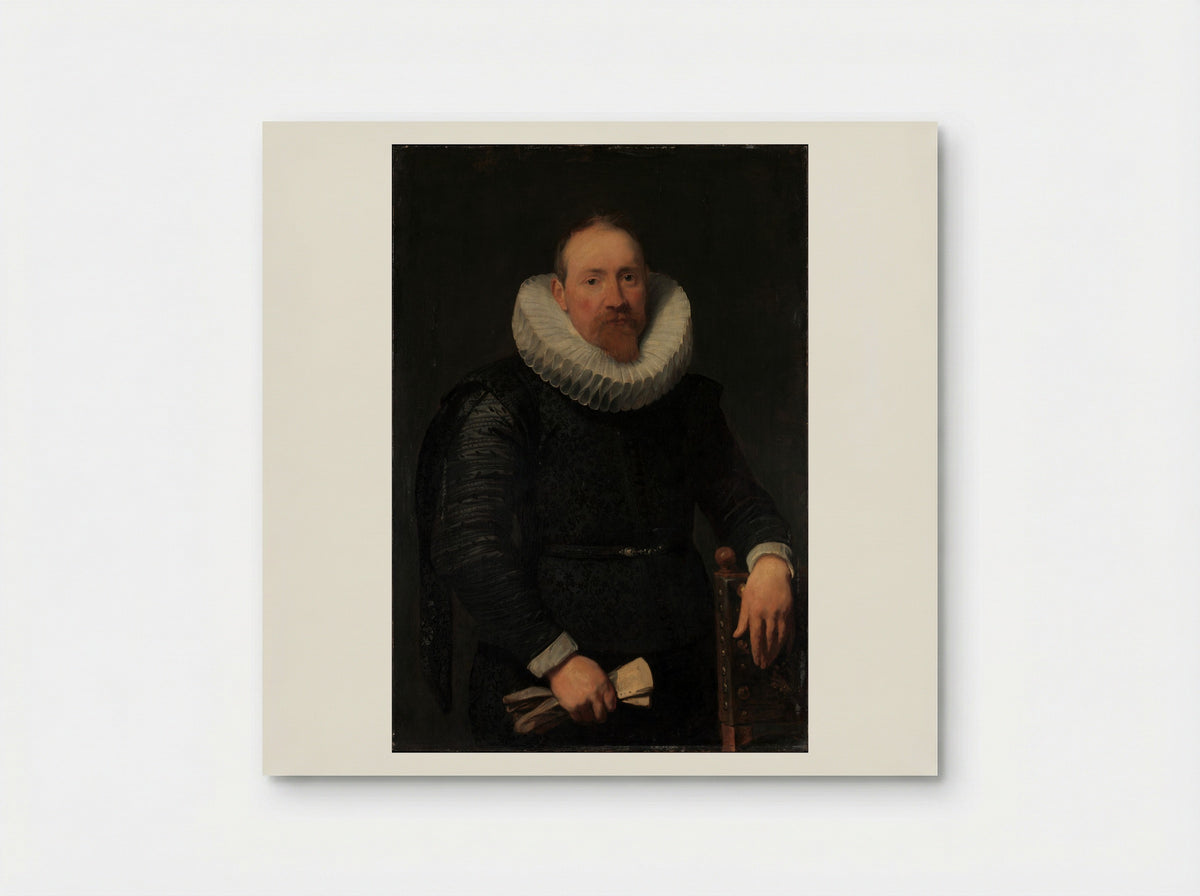 Portrait of a Man in Armour - Anthony van Dyck - Poster