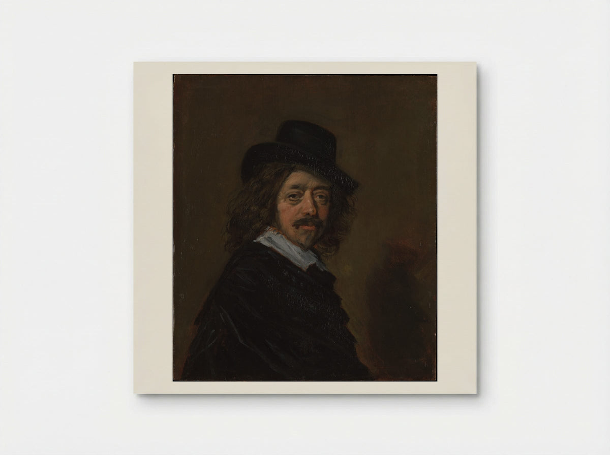 Portrait of a Man in a Slouch Hat - Frans Hals - Poster