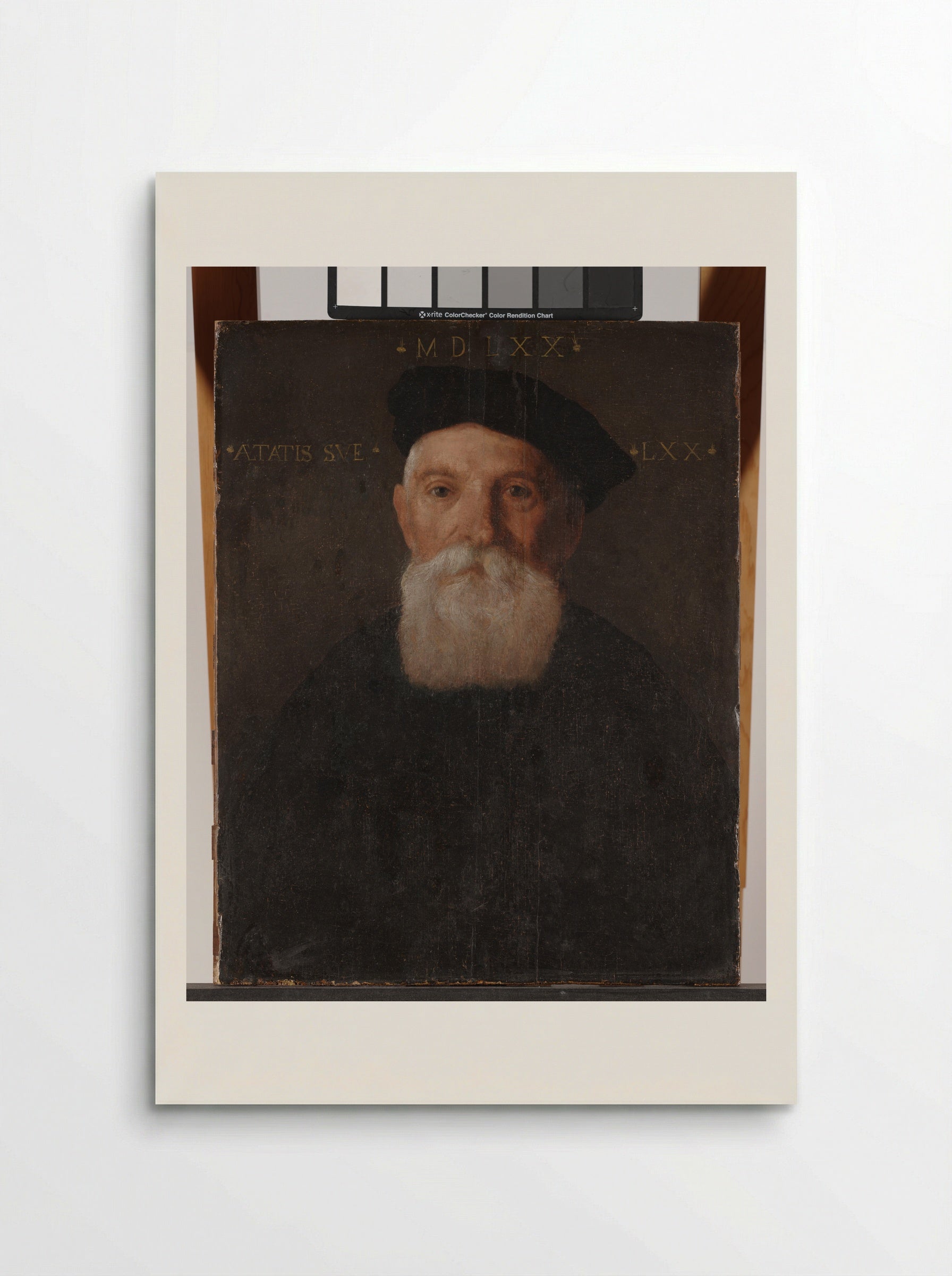 Portrait of a Man - Giovanni Battista Moroni - Poster