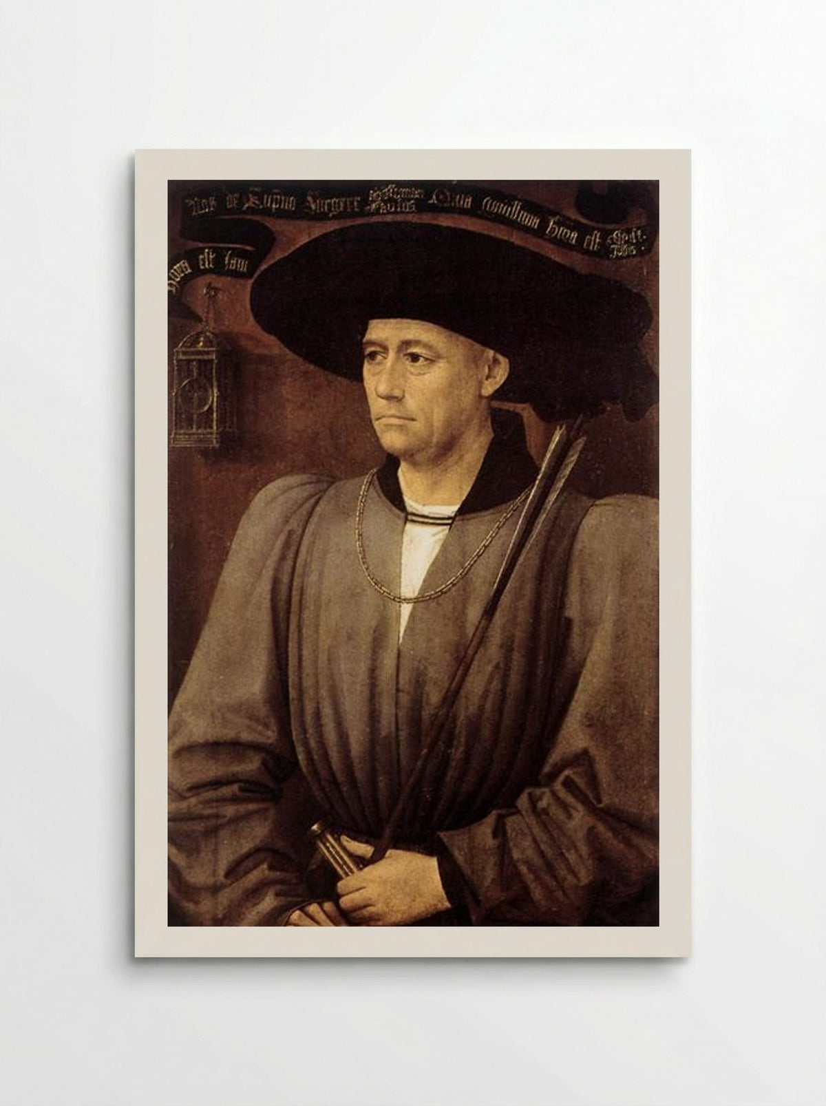 Portrait of a Man - Rogier van der Weyden - Poster