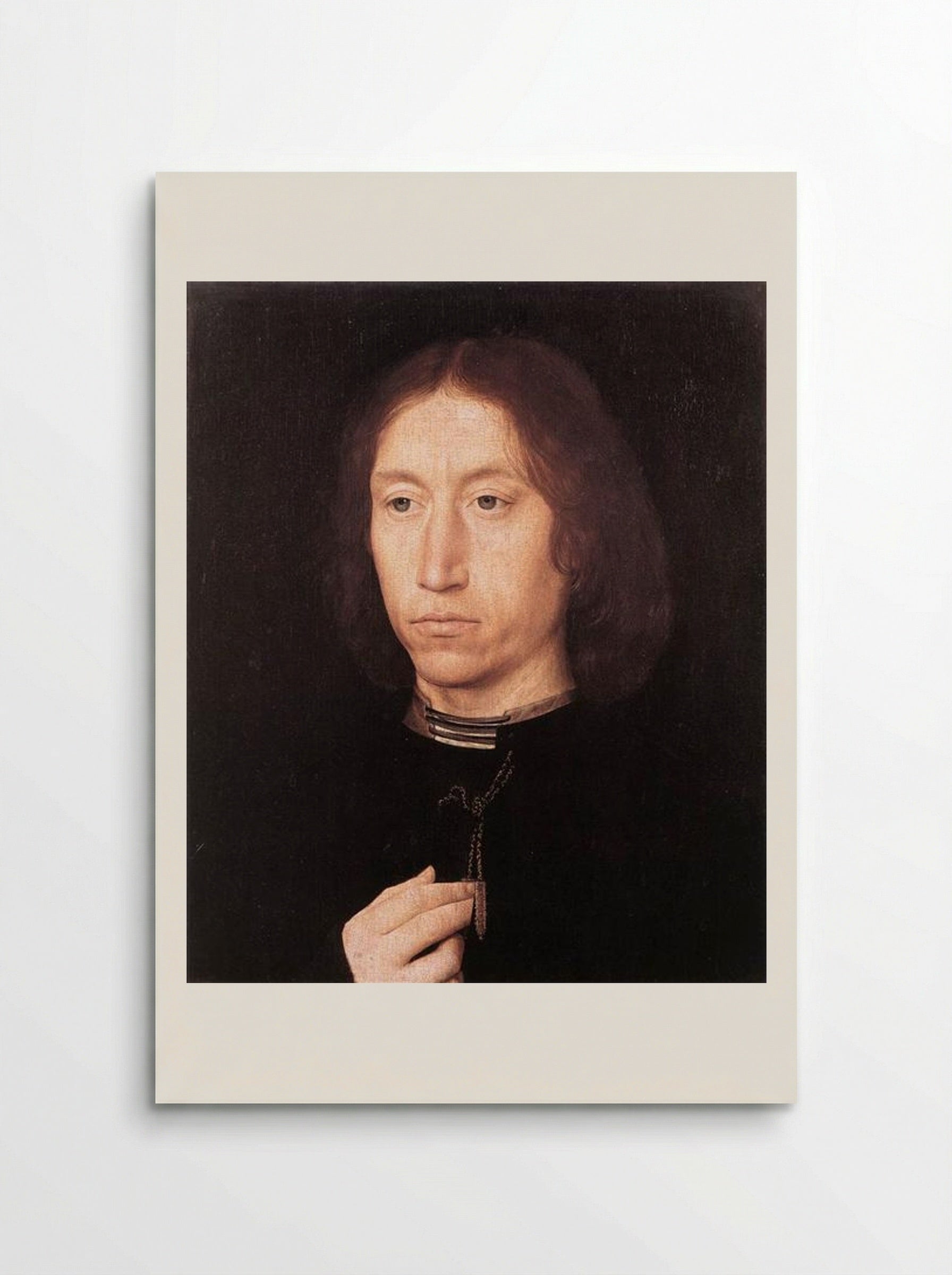 Portrait of a Man - Hans Memling - Poster