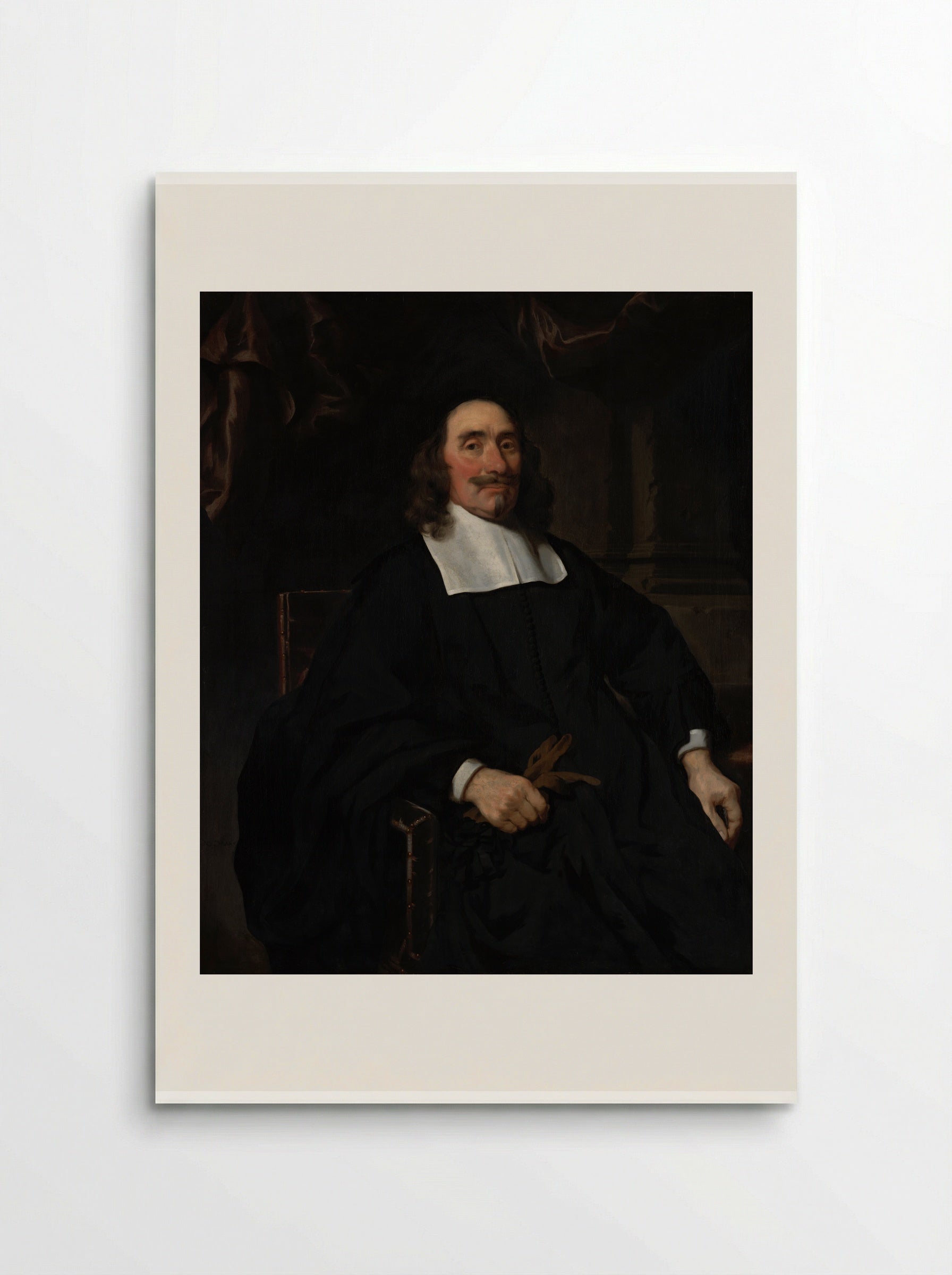 Portrait of a Man - Nicolaes Maes - Poster